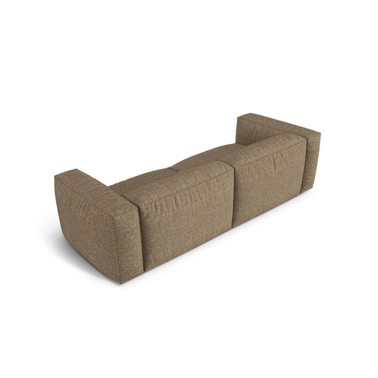 Martina 3-Sitzer Sofa, Sitztiefe 76 cm, aus Samt, Cord, Boucle oder Strukturstoff, 240x106 cm - Image 124