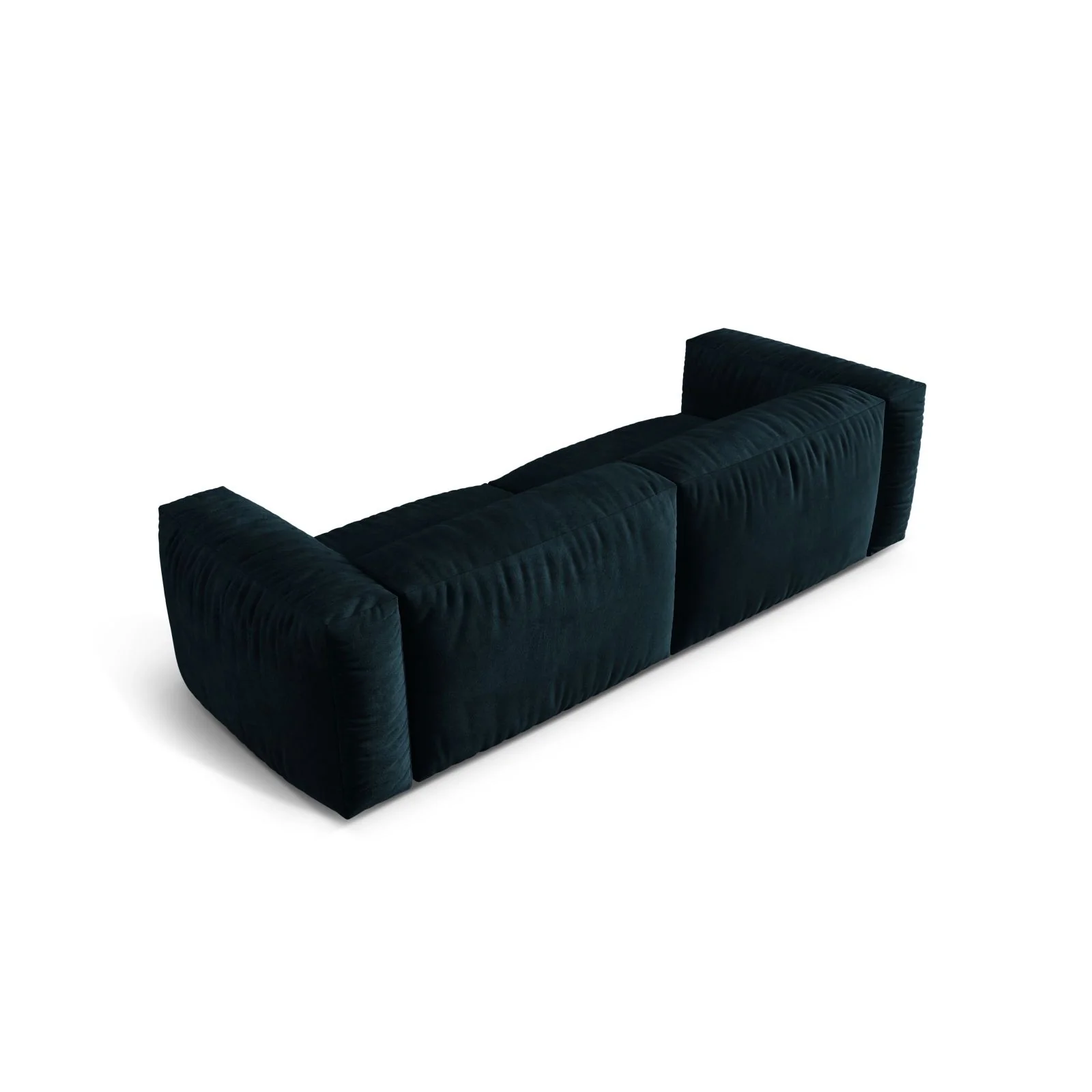 Martina 3-Sitzer Sofa, Sitztiefe 76 cm, aus Samt, Cord, Boucle oder Strukturstoff, 240x106 cm - Image 24