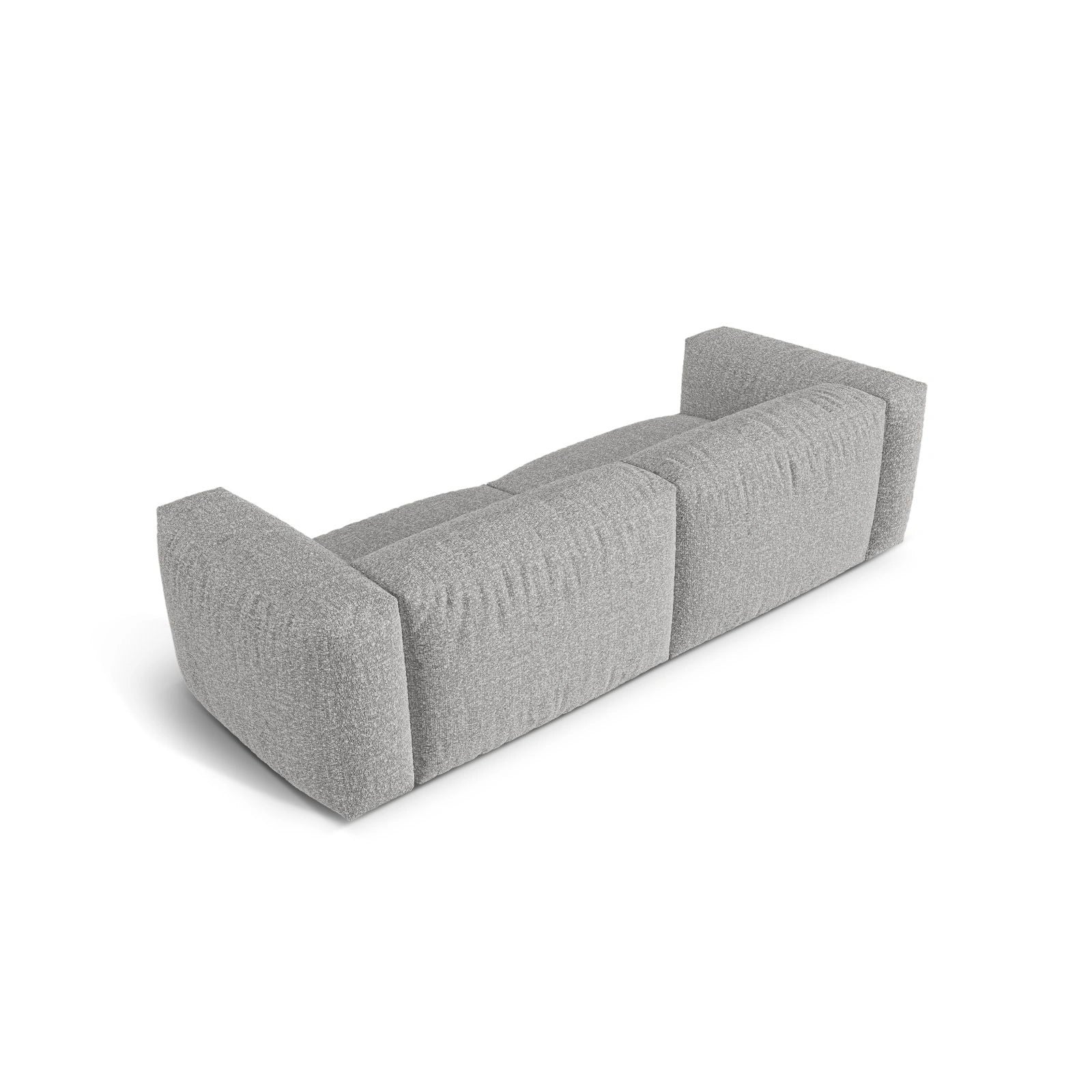 Martina 3-Sitzer Sofa, Sitztiefe 76 cm, aus Samt, Cord, Boucle oder Strukturstoff, 240x106 cm - Image 99