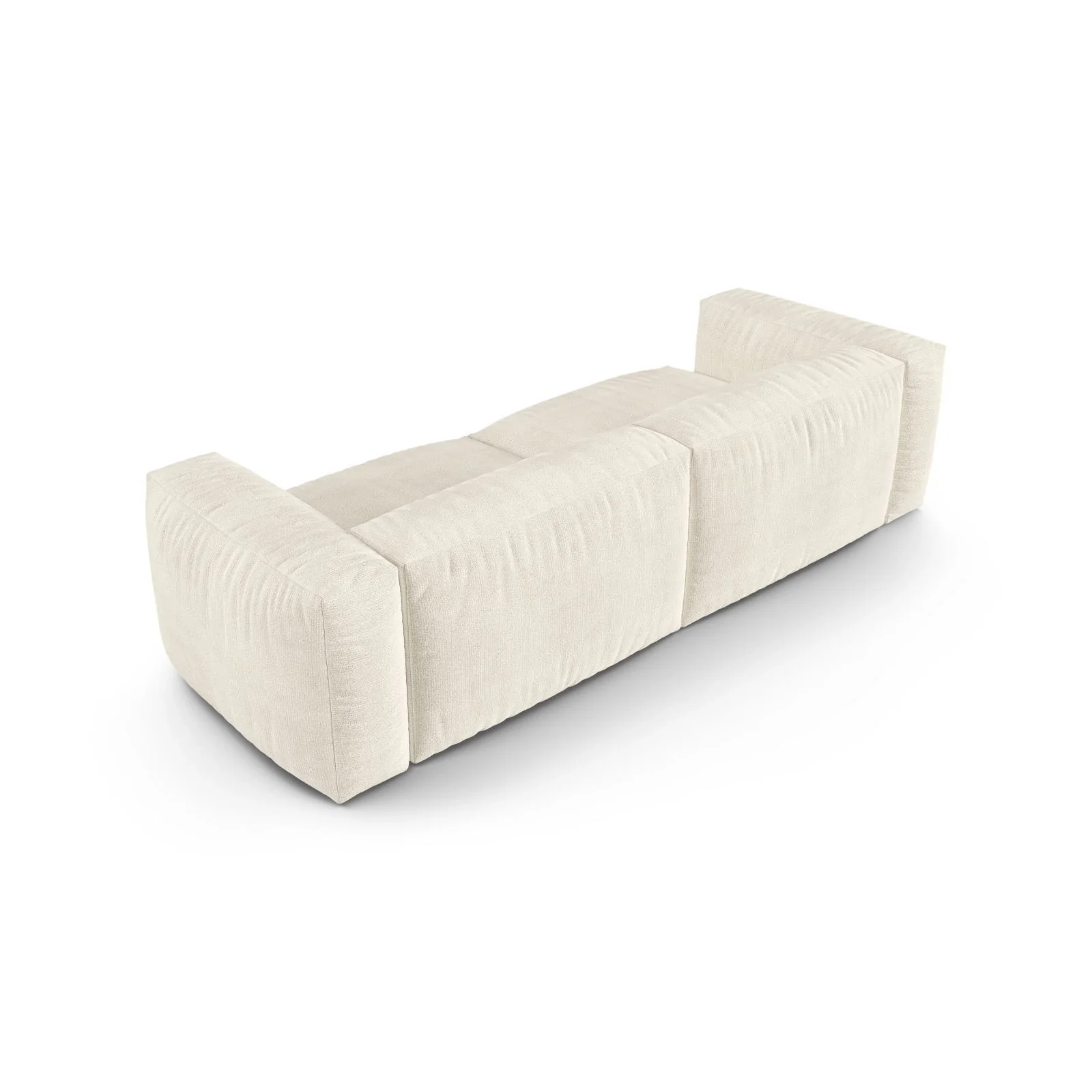 Martina 3-Sitzer Sofa, Sitztiefe 90 cm, aus Samt, Cord, Boucle oder Strukturstoff, 240x120 cm - Image 119