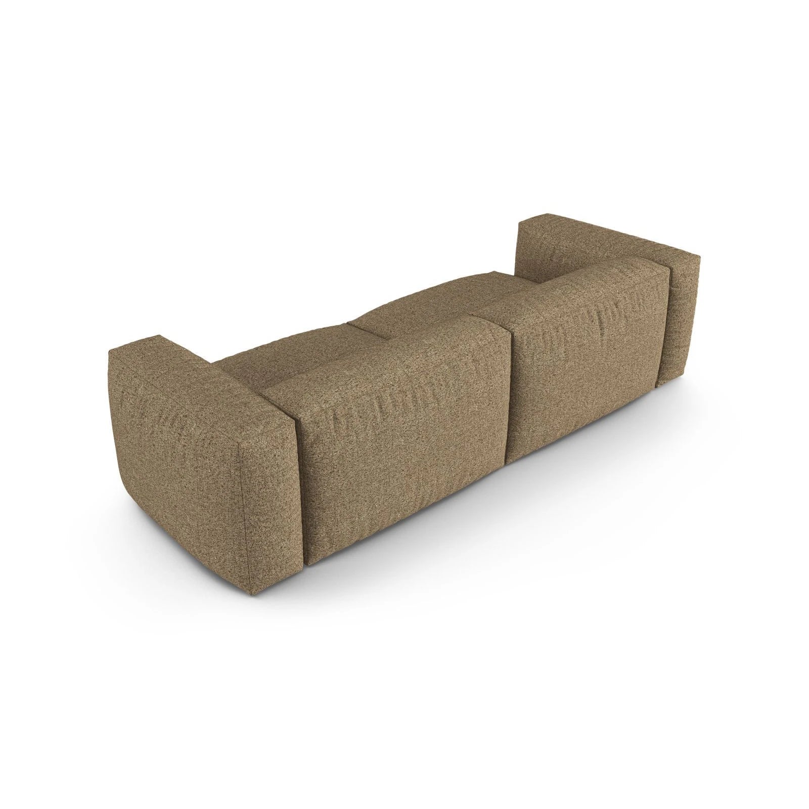 Martina 3-Sitzer Sofa, Sitztiefe 90 cm, aus Samt, Cord, Boucle oder Strukturstoff, 240x120 cm - Image 124
