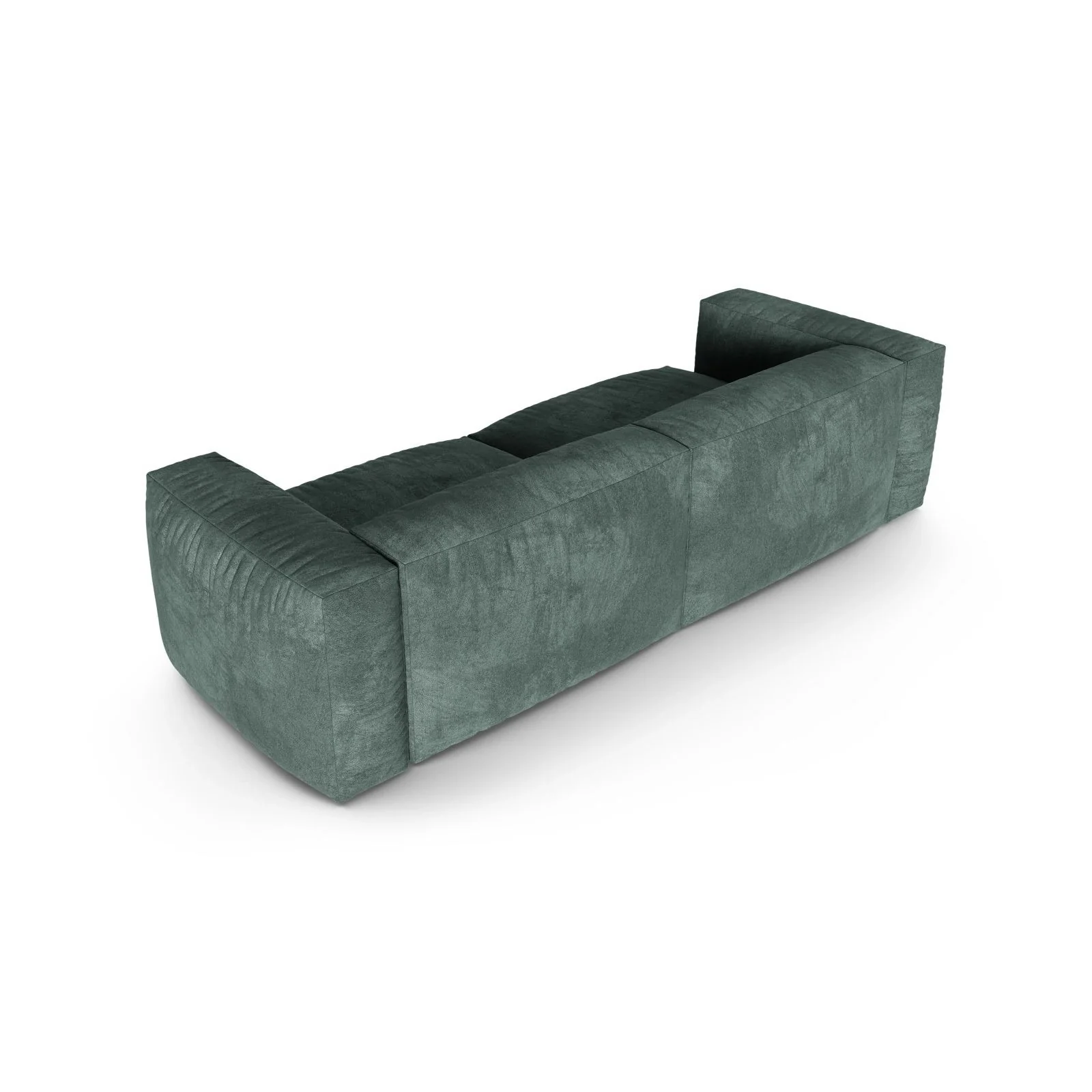 Martina 3-Sitzer Sofa, Sitztiefe 90 cm, aus Samt, Cord, Boucle oder Strukturstoff, 240x120 cm - Image 19