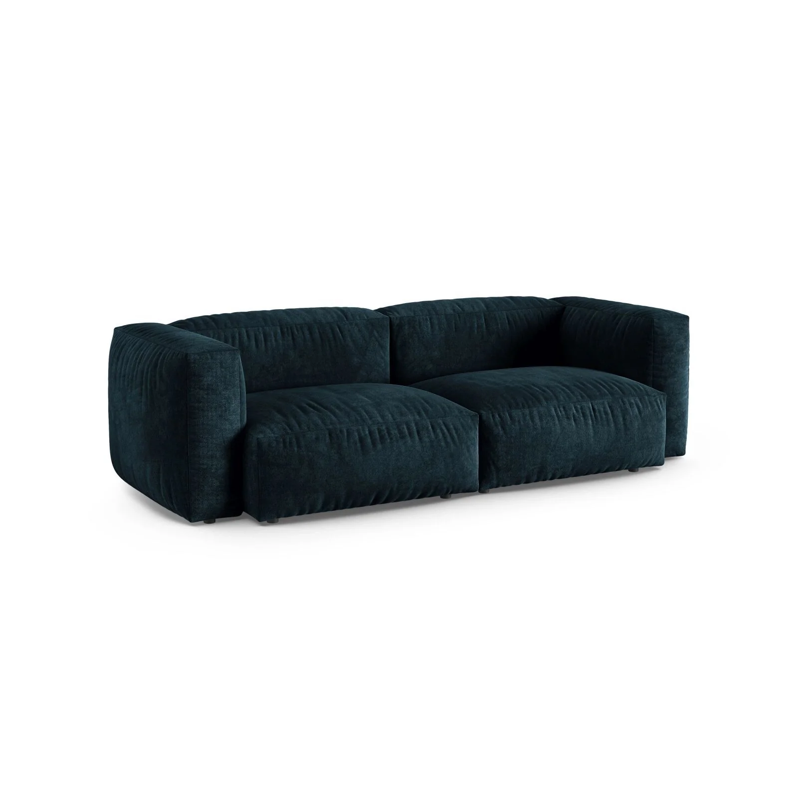 Martina 3-Sitzer Sofa, Sitztiefe 90 cm, aus Samt, Cord, Boucle oder Strukturstoff, 240x120 cm - Image 23