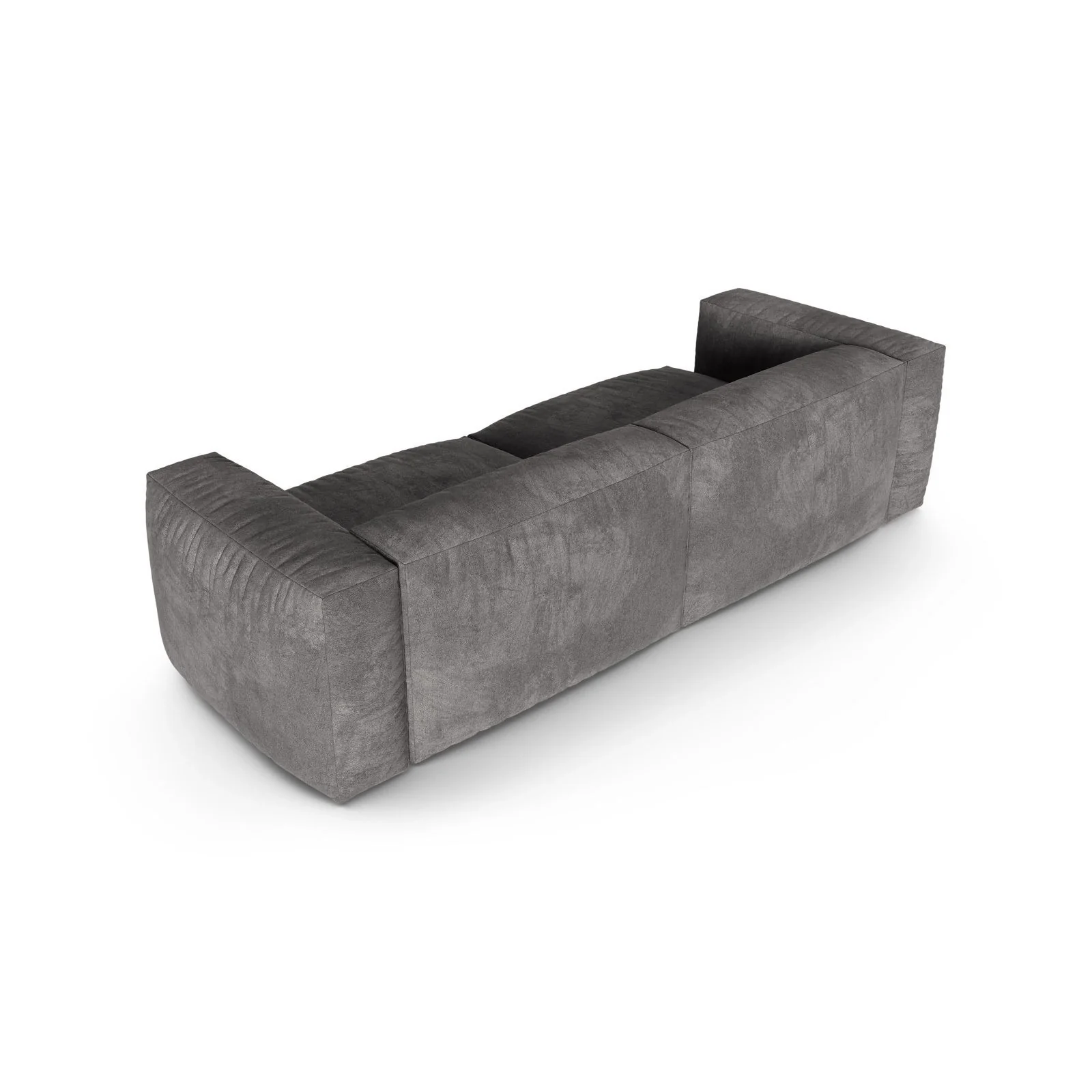 Martina 3-Sitzer Sofa, Sitztiefe 90 cm, aus Samt, Cord, Boucle oder Strukturstoff, 240x120 cm - Image 29