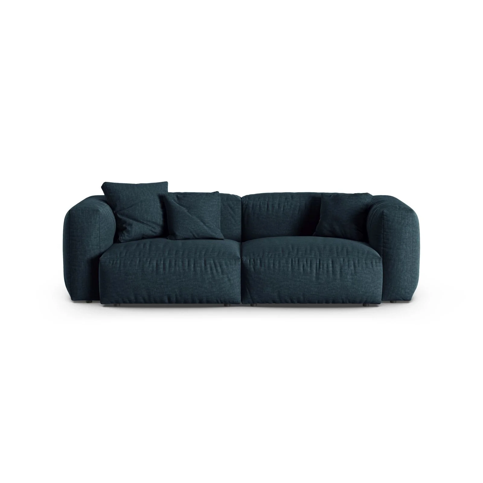 Martina 3-Sitzer Sofa, Sitztiefe 90 cm, aus Samt, Cord, Boucle oder Strukturstoff, 240x120 cm - Image 41