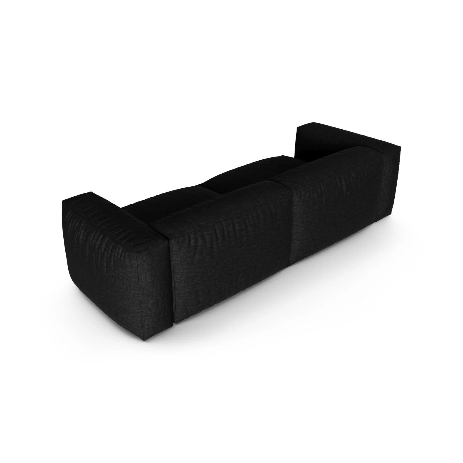 Martina 3-Sitzer Sofa, Sitztiefe 90 cm, aus Samt, Cord, Boucle oder Strukturstoff, 240x120 cm - Image 49