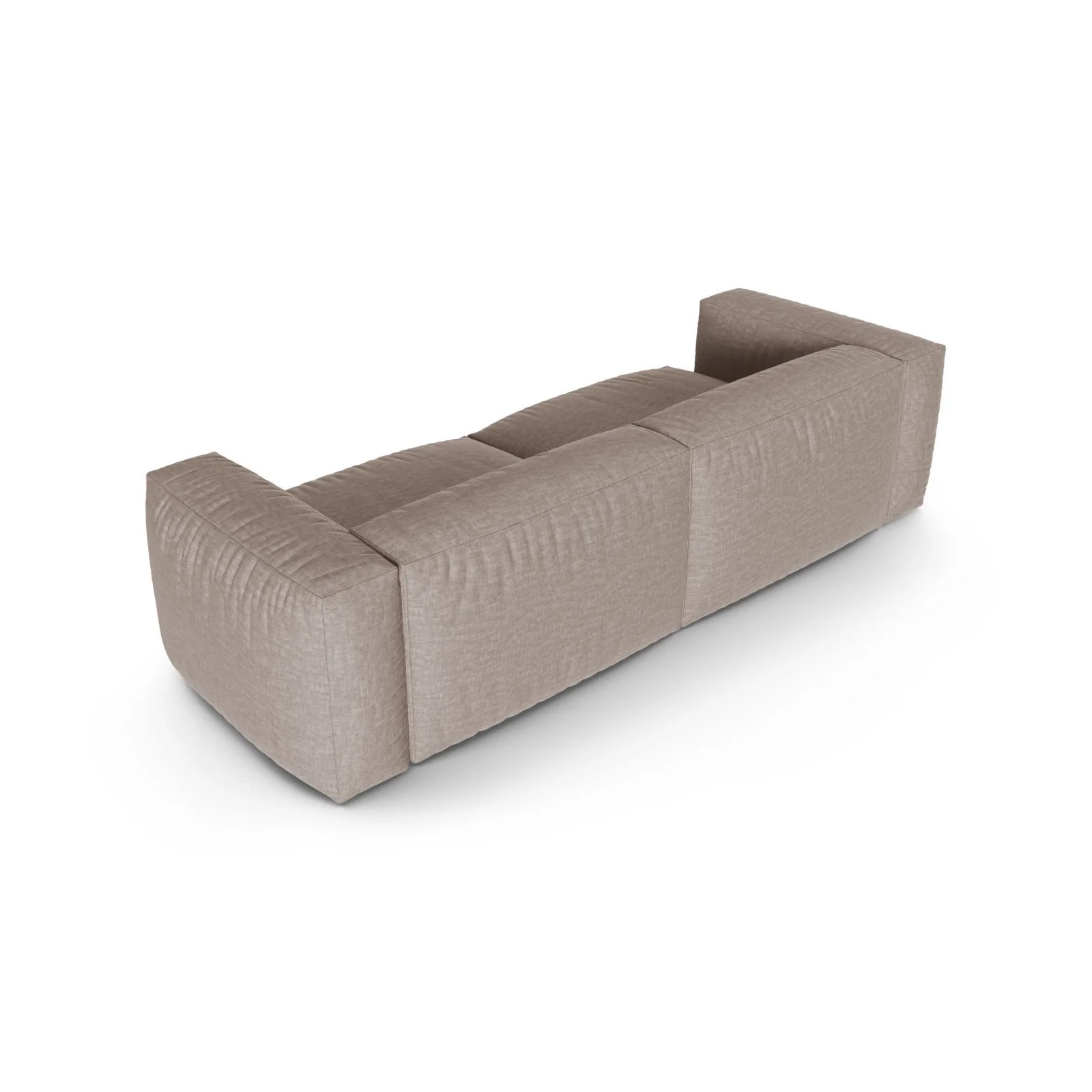 Martina 3-Sitzer Sofa, Sitztiefe 90 cm, aus Samt, Cord, Boucle oder Strukturstoff, 240x120 cm - Image 64