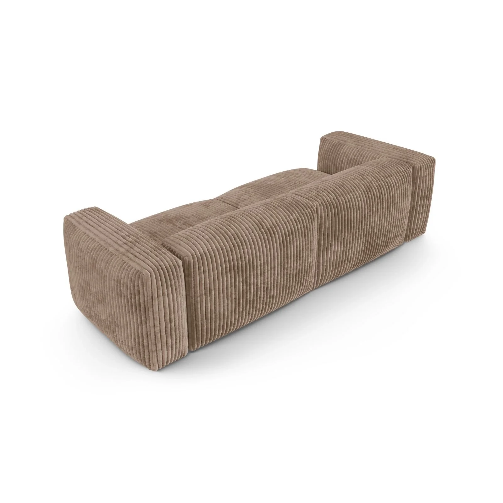 Martina 3-Sitzer Sofa, Sitztiefe 90 cm, aus Samt, Cord, Boucle oder Strukturstoff, 240x120 cm - Image 74
