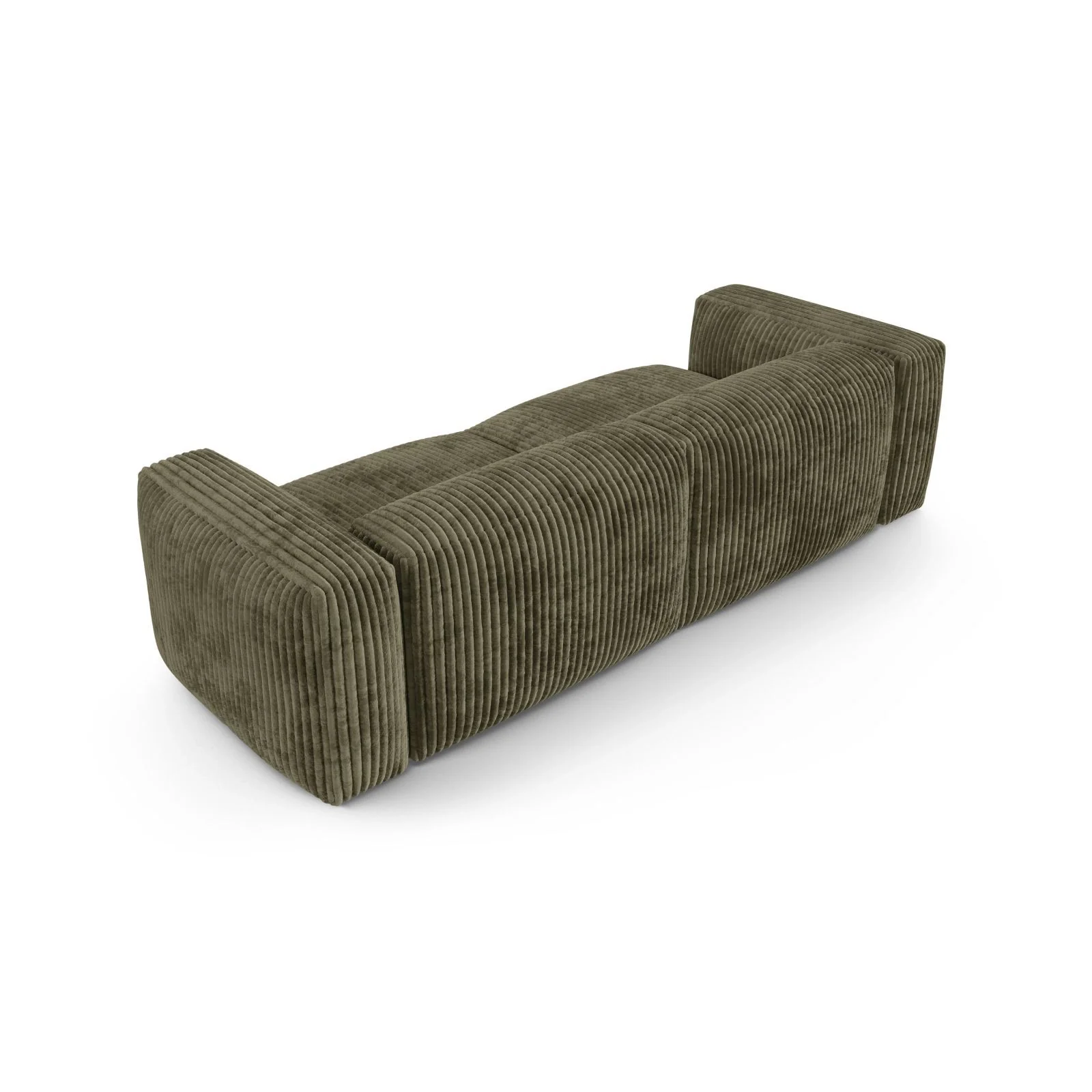 Martina 3-Sitzer Sofa, Sitztiefe 90 cm, aus Samt, Cord, Boucle oder Strukturstoff, 240x120 cm - Image 79