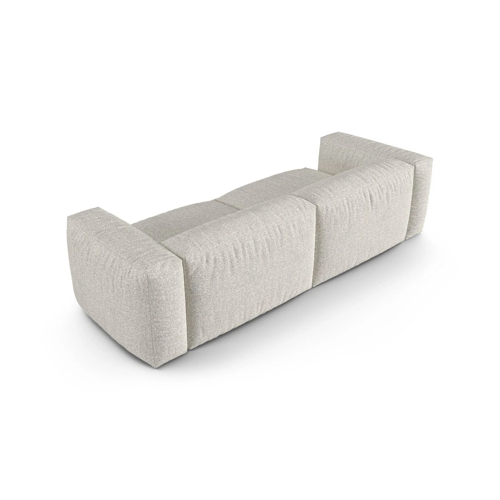 Martina 3-Sitzer Sofa, Sitztiefe 90 cm, aus Samt, Cord, Boucle oder Strukturstoff, 240x120 cm - Image 94