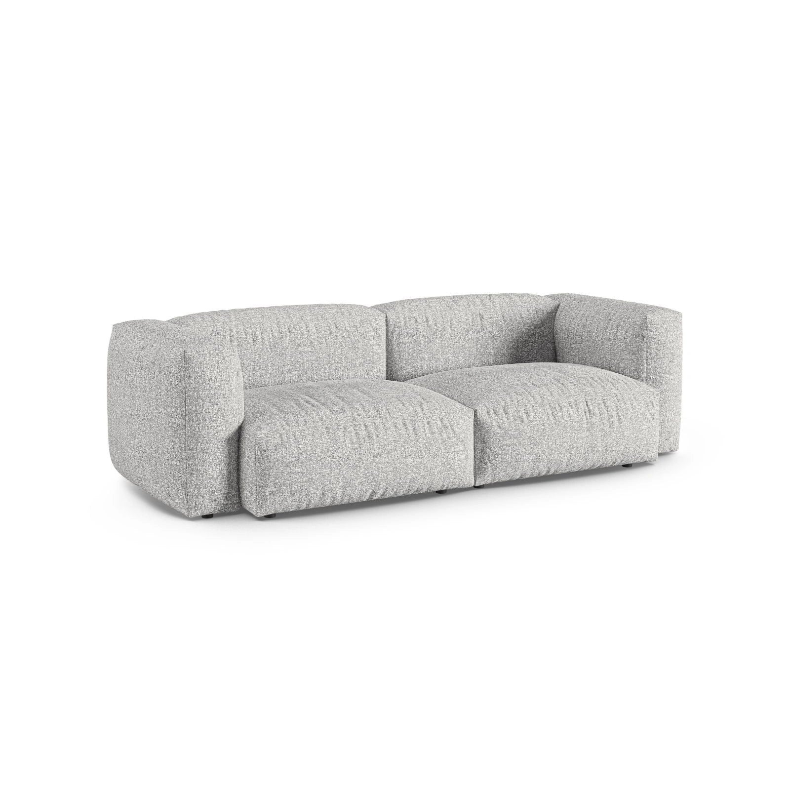 Martina 3-Sitzer Sofa, Sitztiefe 90 cm, aus Samt, Cord, Boucle oder Strukturstoff, 240x120 cm - Image 98
