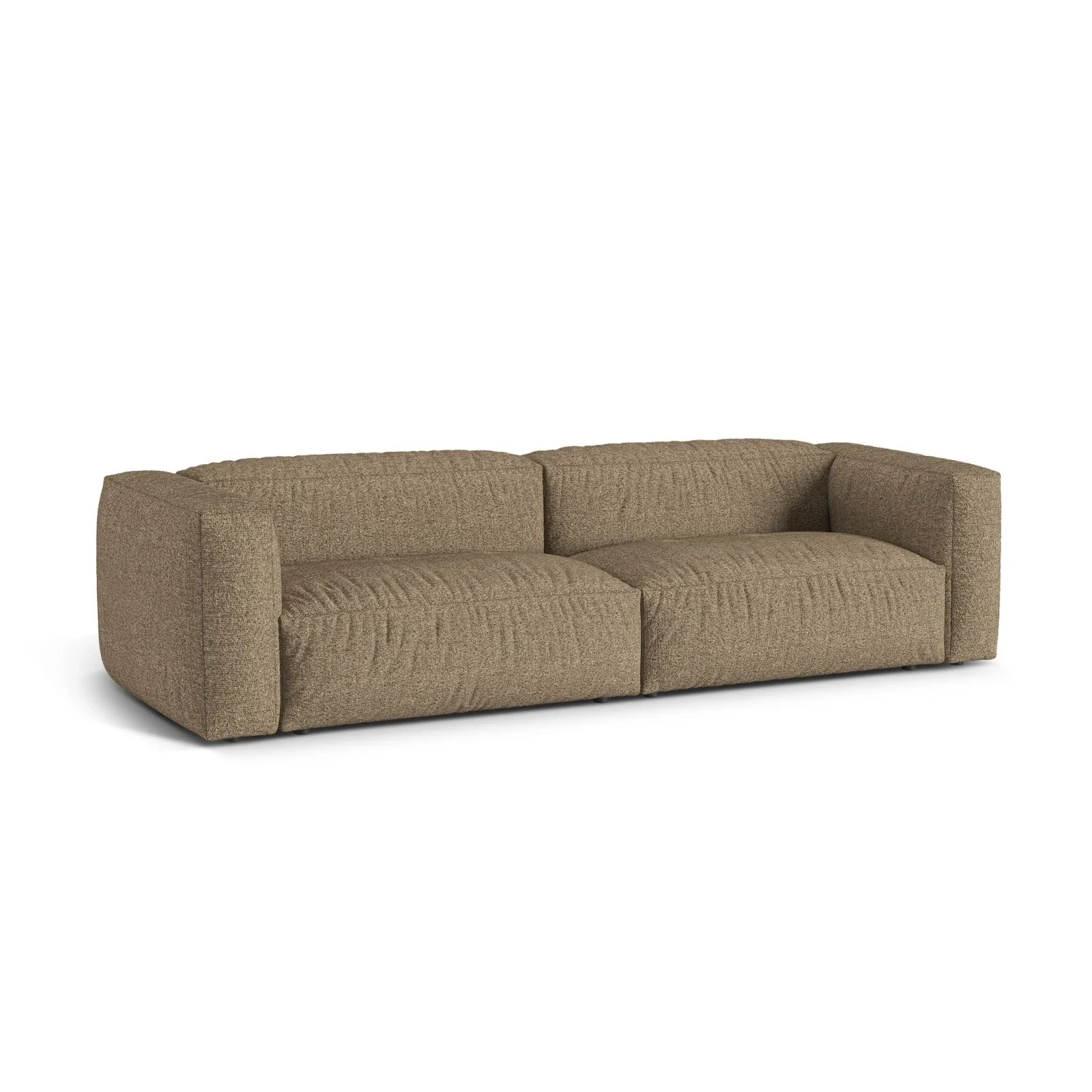 Martina 4-Sitzer Sofa, Sitztiefe 76 cm, aus Samt, Cord, Boucle oder Strukturstoff, 320x106 cm - Image 123