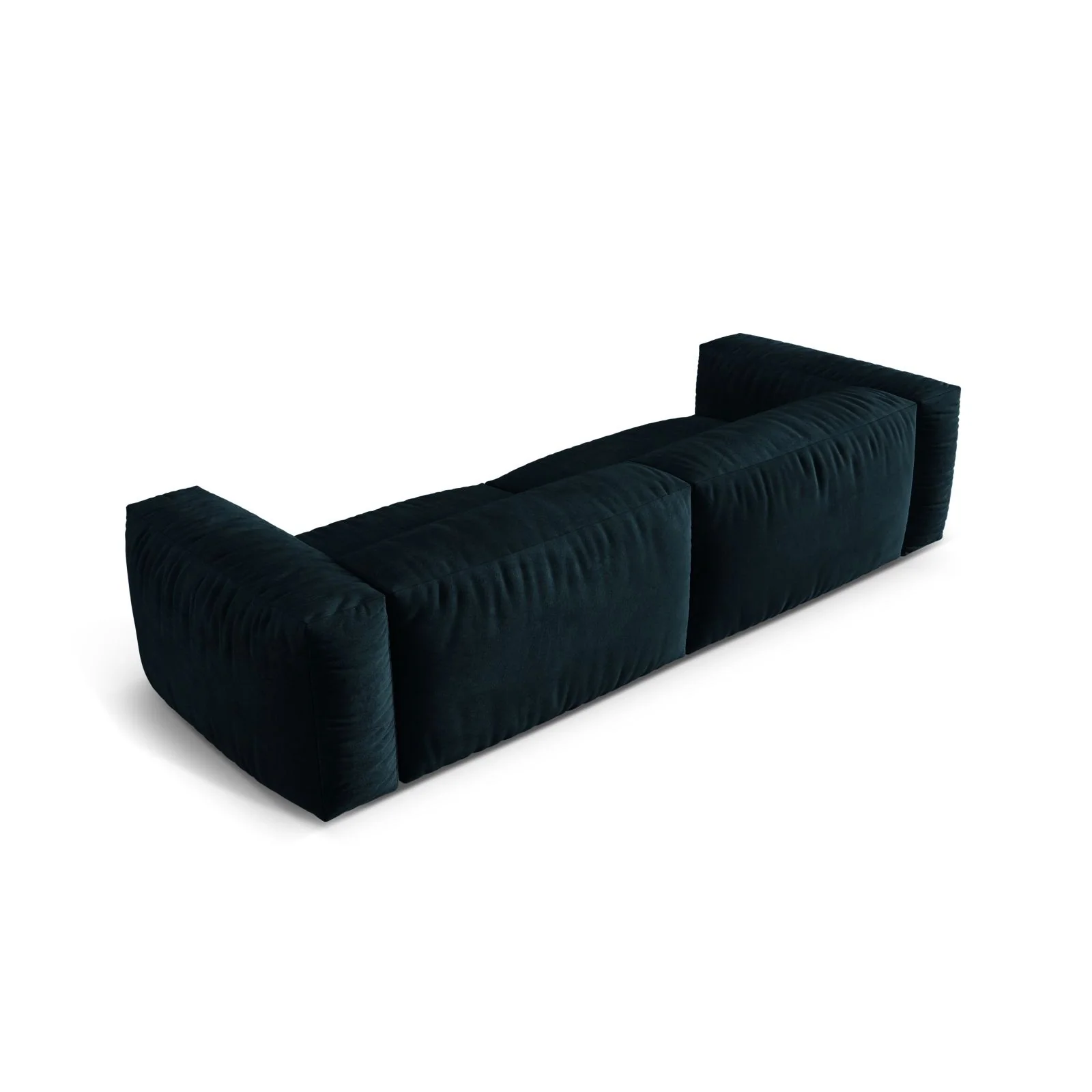 Martina 4-Sitzer Sofa, Sitztiefe 76 cm, aus Samt, Cord, Boucle oder Strukturstoff, 320x106 cm - Image 24