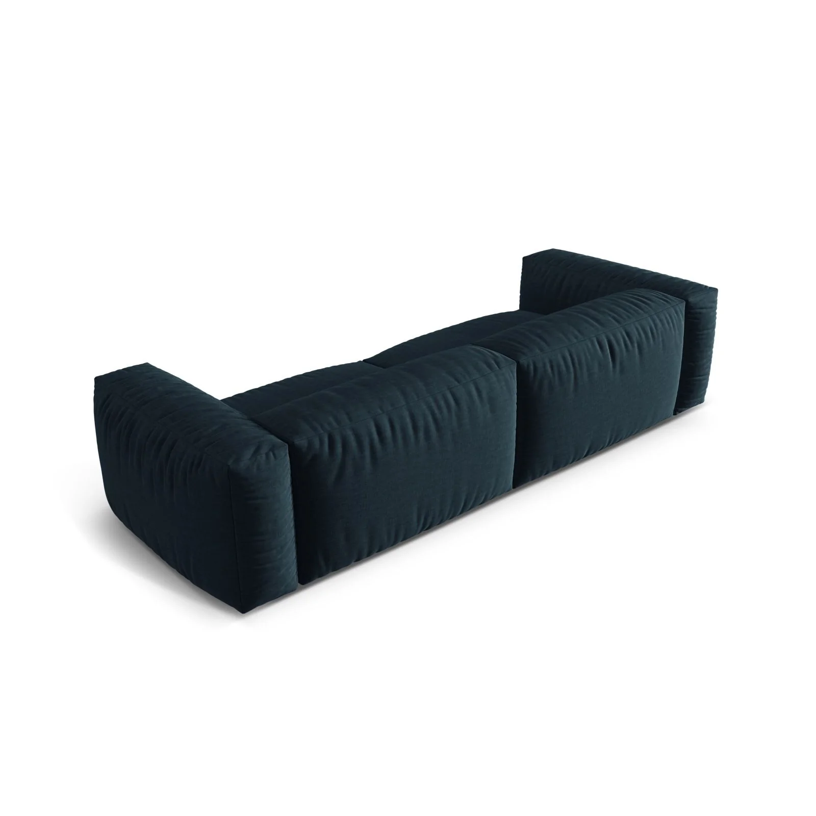 Martina 4-Sitzer Sofa, Sitztiefe 76 cm, aus Samt, Cord, Boucle oder Strukturstoff, 320x106 cm - Image 44
