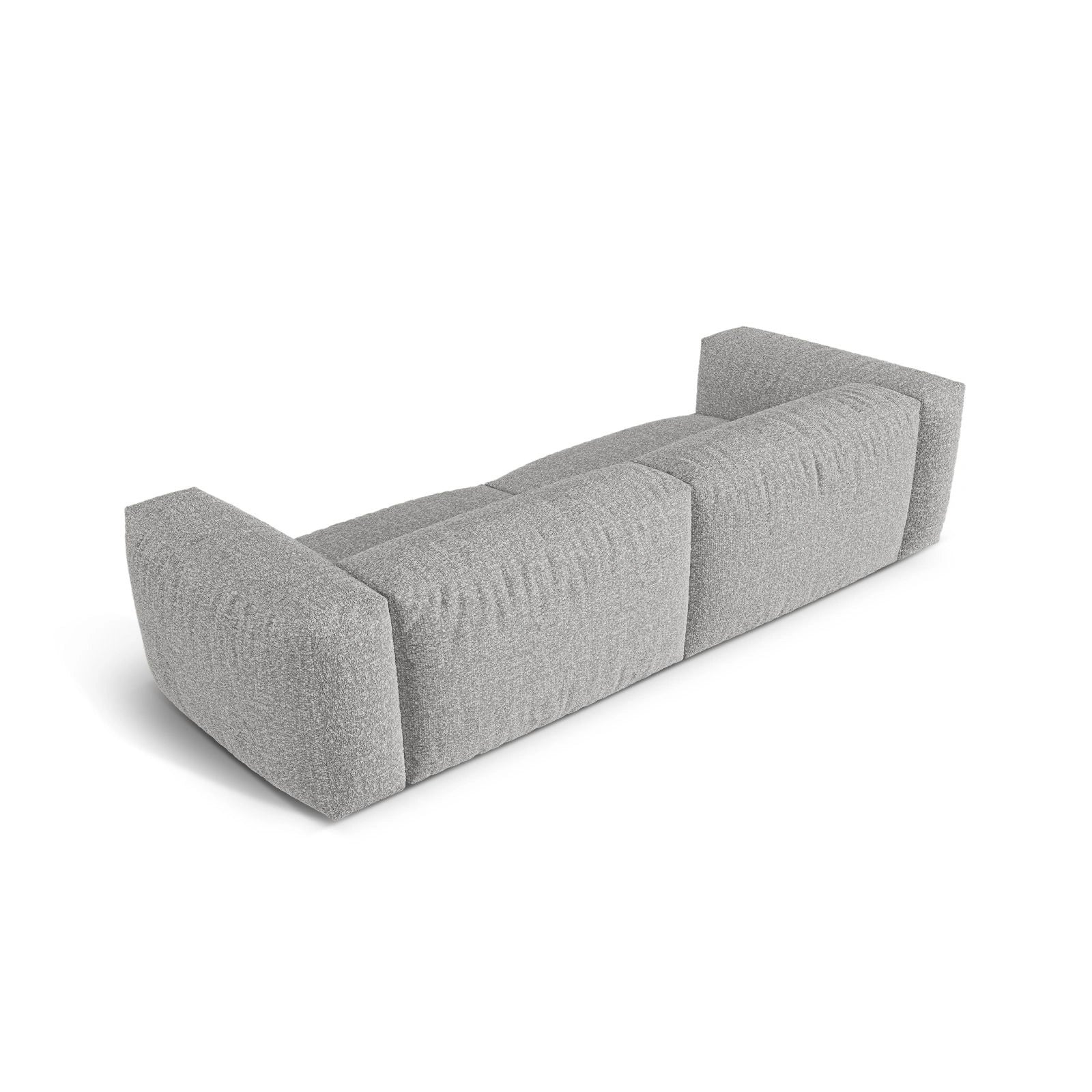 Martina 4-Sitzer Sofa, Sitztiefe 76 cm, aus Samt, Cord, Boucle oder Strukturstoff, 320x106 cm - Image 99
