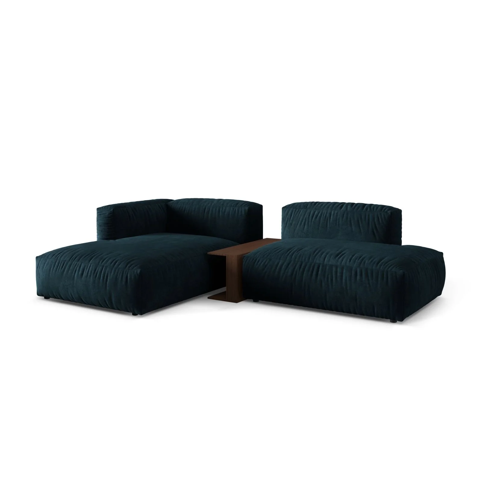 Martina modulares Ecksofa, Linke Seite, aus Samt, Cord oder Strukturstoff, 285x176 cm - Image 27