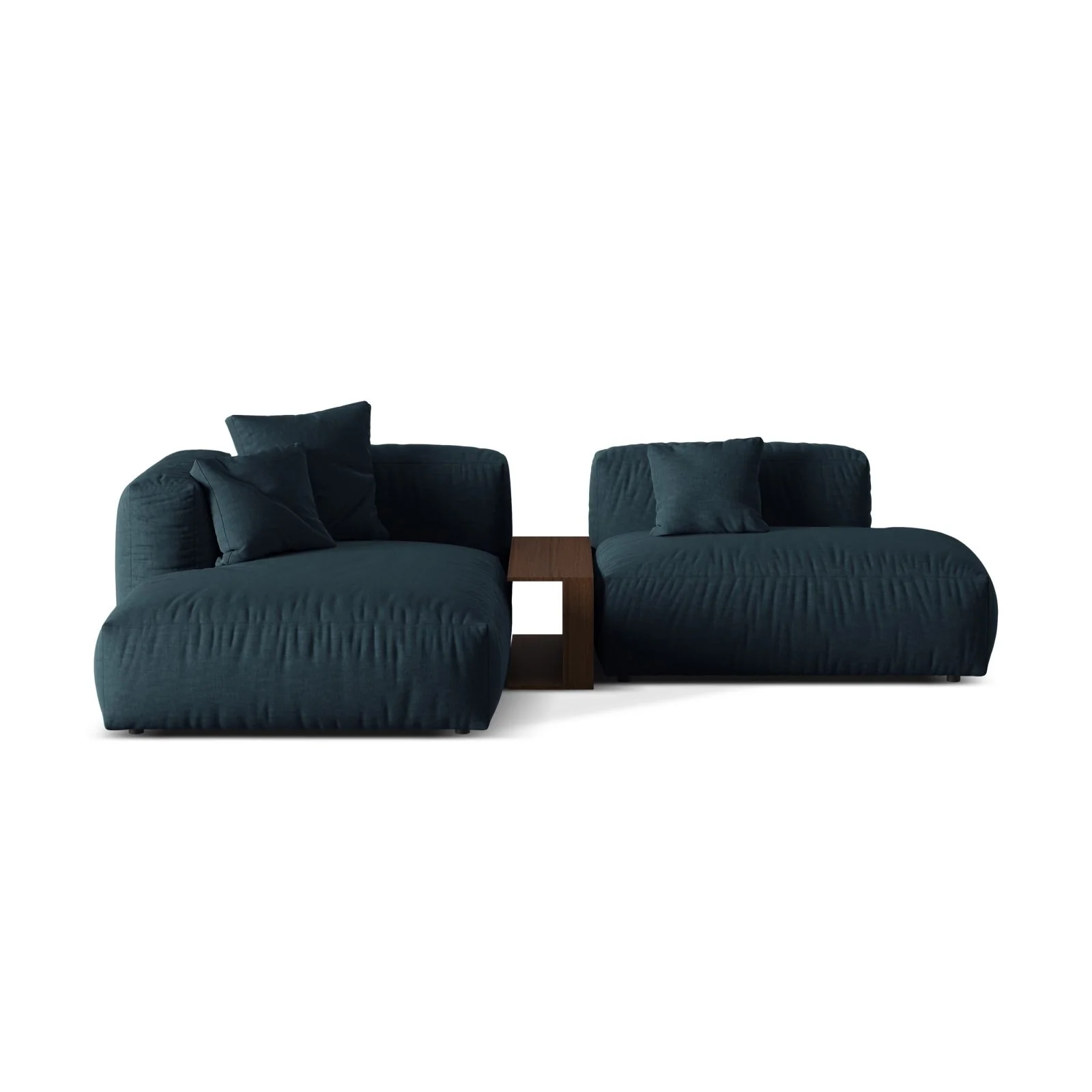 Martina modulares Ecksofa, Linke Seite, aus Samt, Cord oder Strukturstoff, 285x176 cm - Image 48