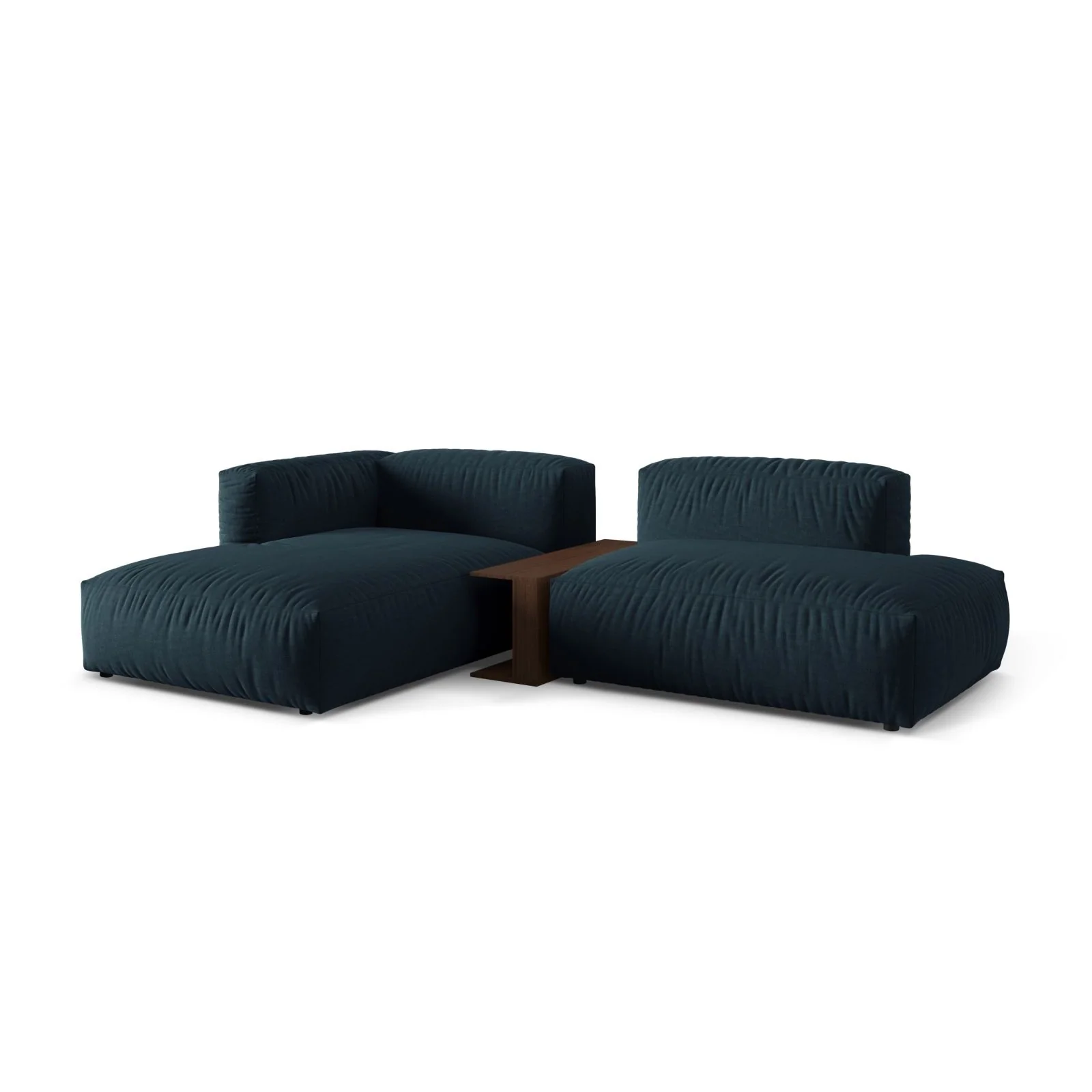 Martina modulares Ecksofa, Linke Seite, aus Samt, Cord oder Strukturstoff, 285x176 cm - Image 50