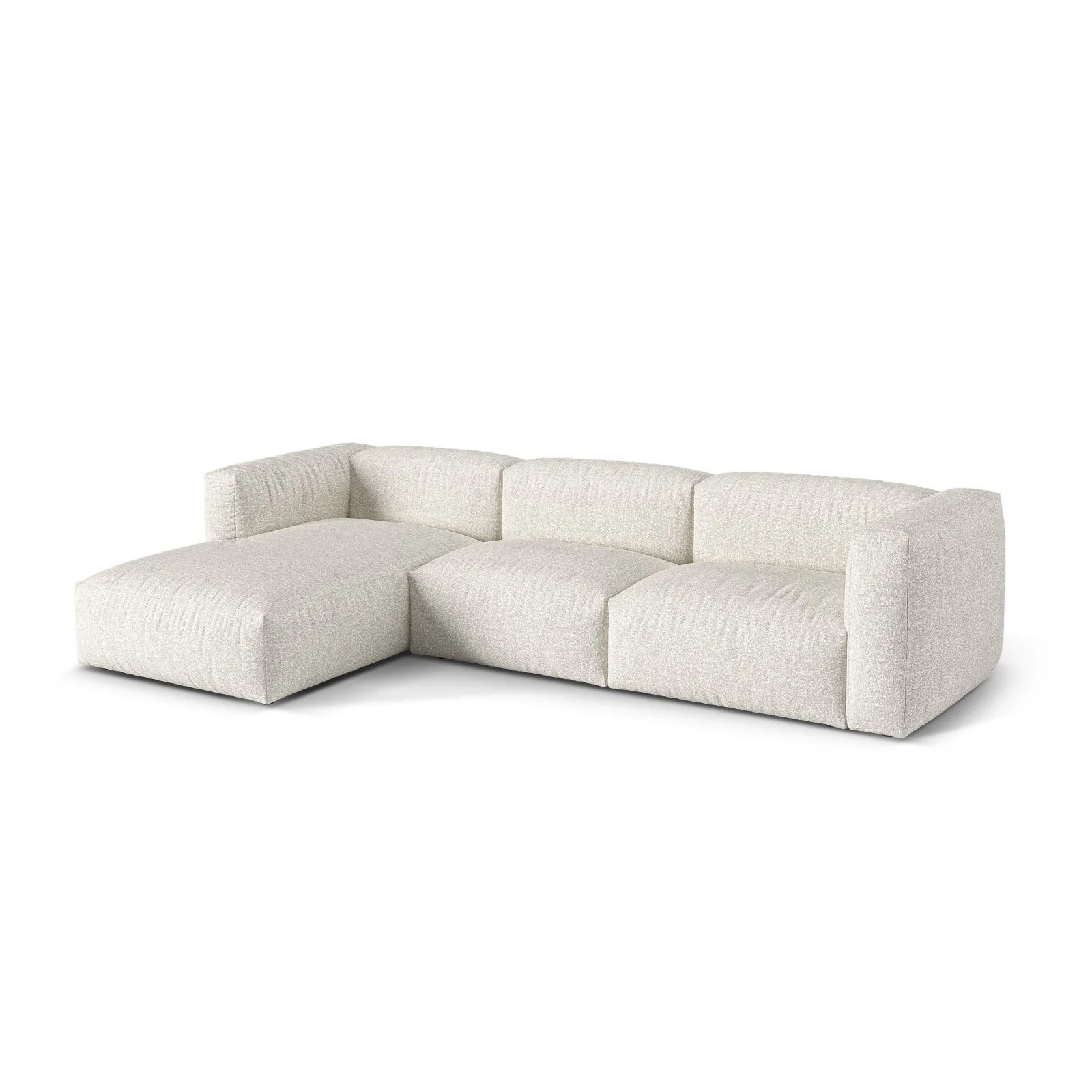Martina modulares Ecksofa, Linke Seite, Sitztiefe 76 cm, aus Samt, Cord, Boucle oder Strukturstoff, 330x176 cm - Image 111