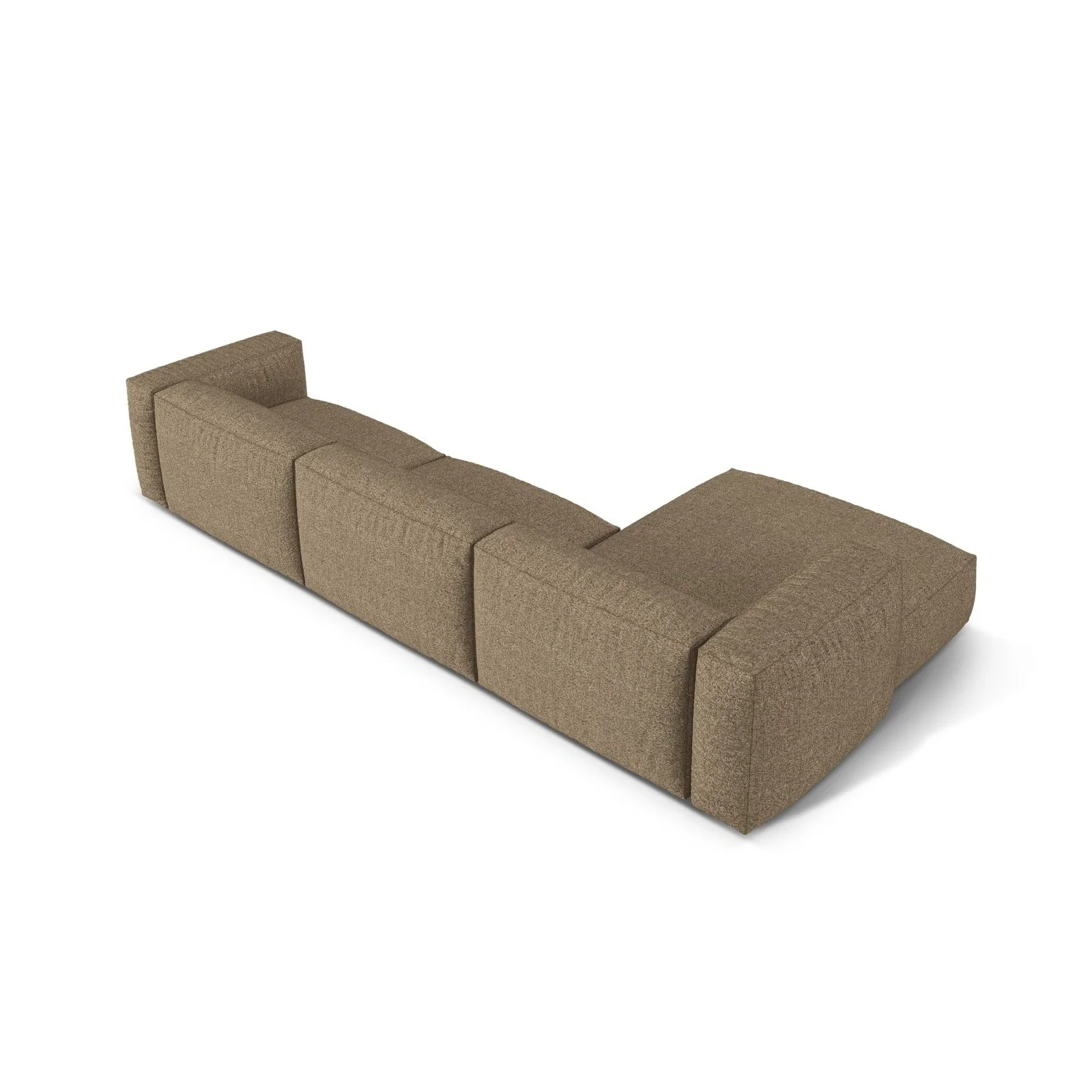 Martina modulares Ecksofa, Linke Seite, Sitztiefe 76 cm, aus Samt, Cord, Boucle oder Strukturstoff, 330x176 cm - Image 149