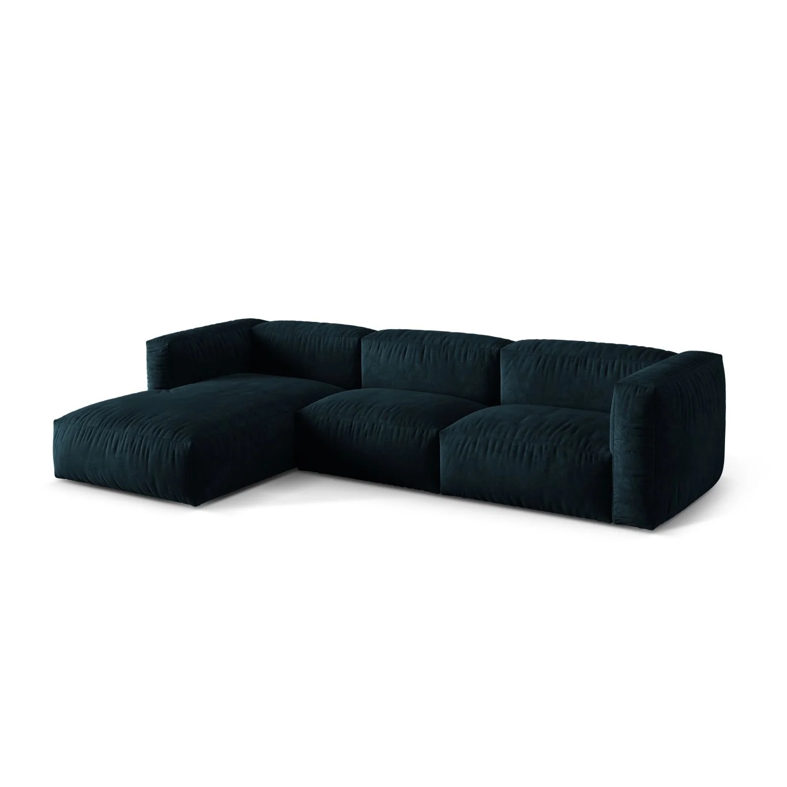 Martina modulares Ecksofa, Linke Seite, Sitztiefe 76 cm, aus Samt, Cord, Boucle oder Strukturstoff, 330x176 cm - Image 27