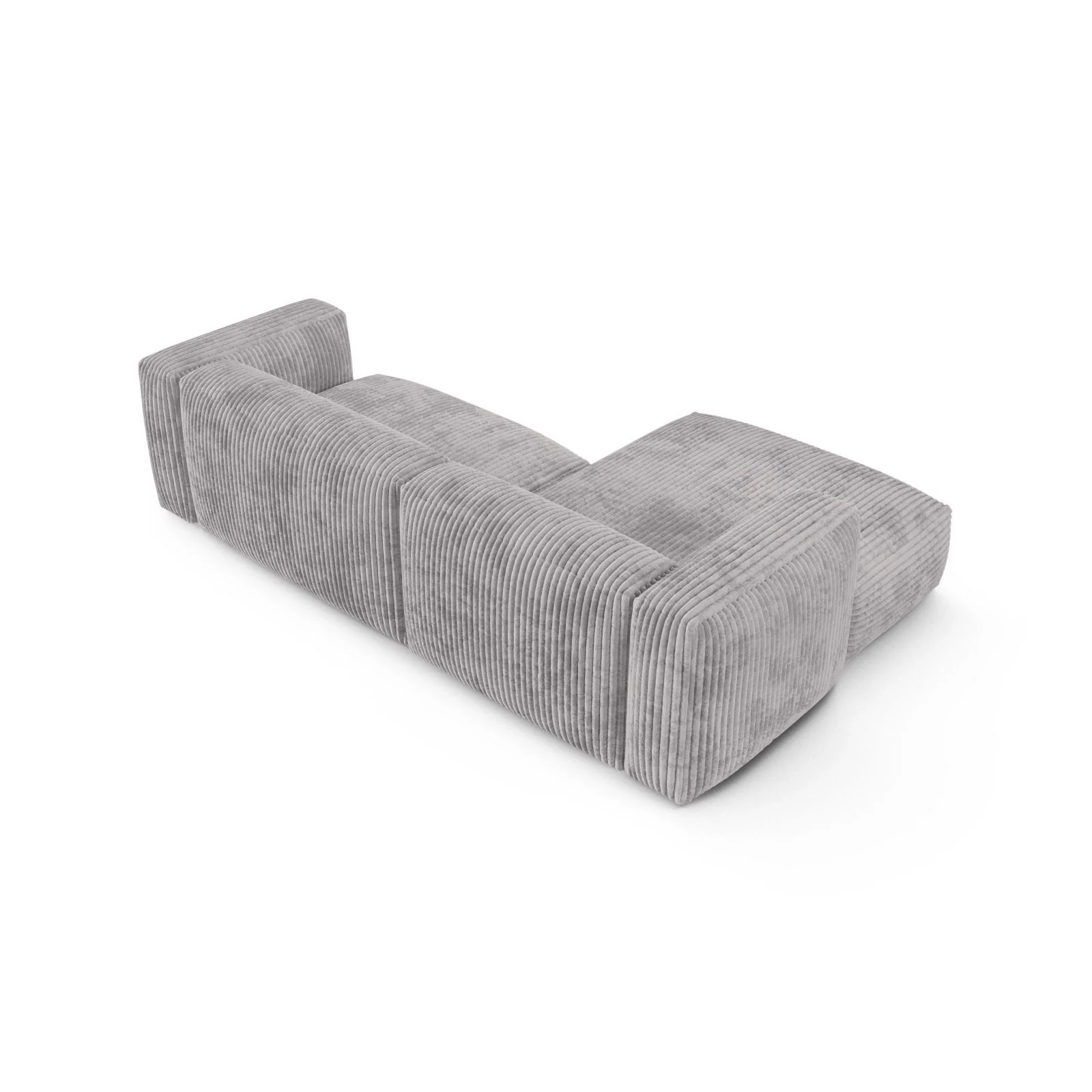 Martina modulares Ecksofa, Linke Seite, Sitztiefe 90 cm, aus Samt, Cord, Boucle oder Strukturstoff, 280x176 cm - Image 101