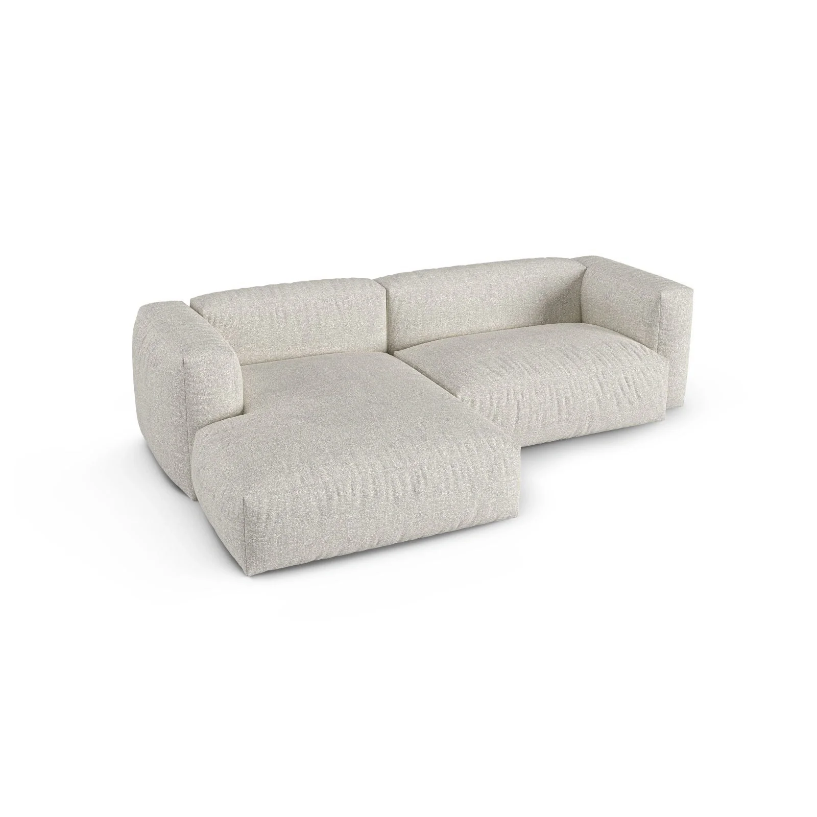 Martina modulares Ecksofa, Linke Seite, Sitztiefe 90 cm, aus Samt, Cord, Boucle oder Strukturstoff, 280x176 cm - Image 112
