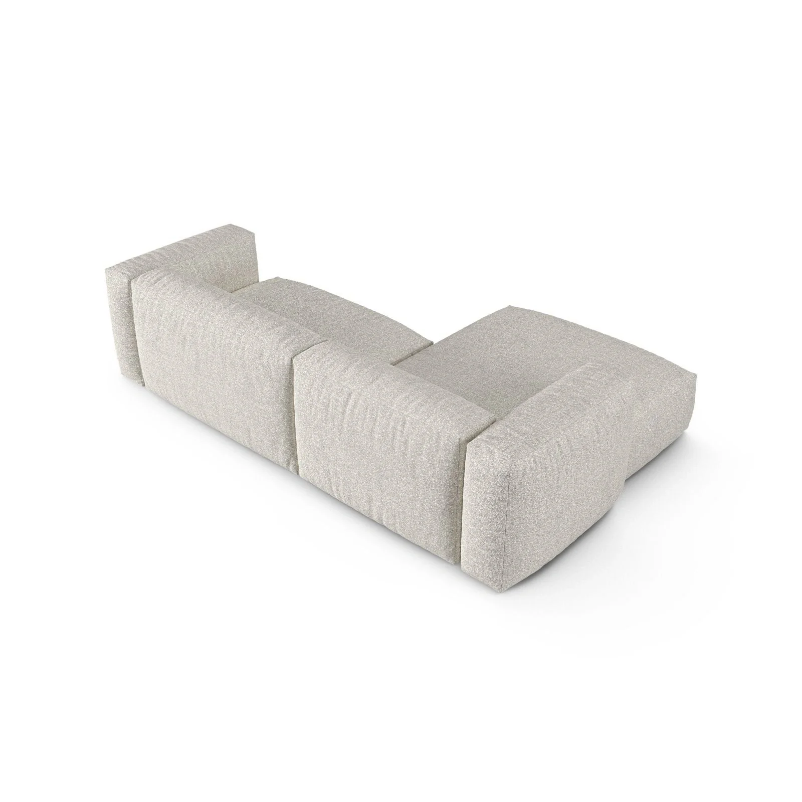 Martina modulares Ecksofa, Linke Seite, Sitztiefe 90 cm, aus Samt, Cord, Boucle oder Strukturstoff, 280x176 cm - Image 113