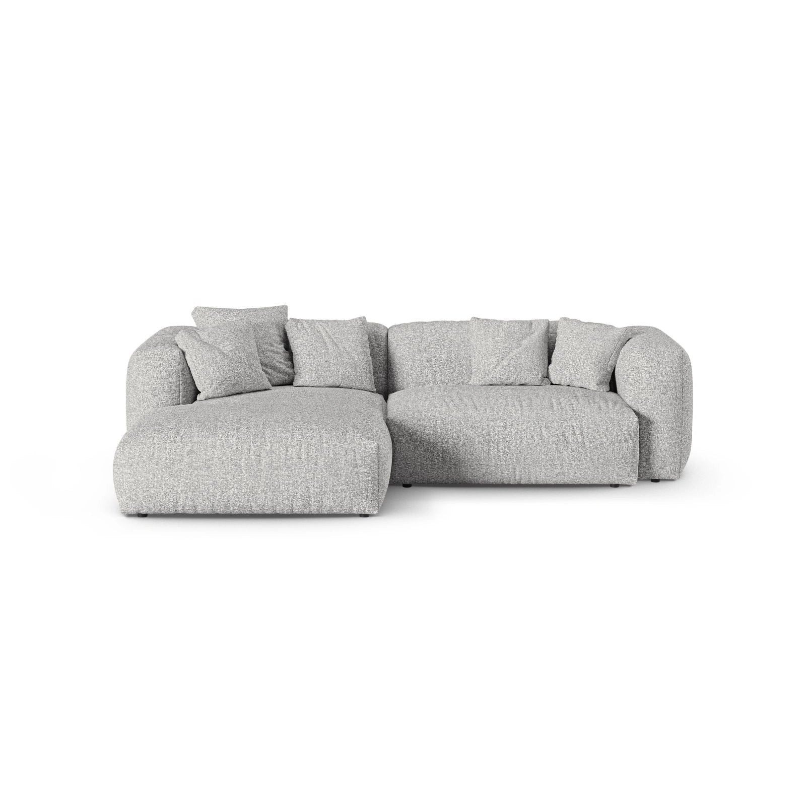Martina modulares Ecksofa, Linke Seite, Sitztiefe 90 cm, aus Samt, Cord, Boucle oder Strukturstoff, 280x176 cm - Image 115