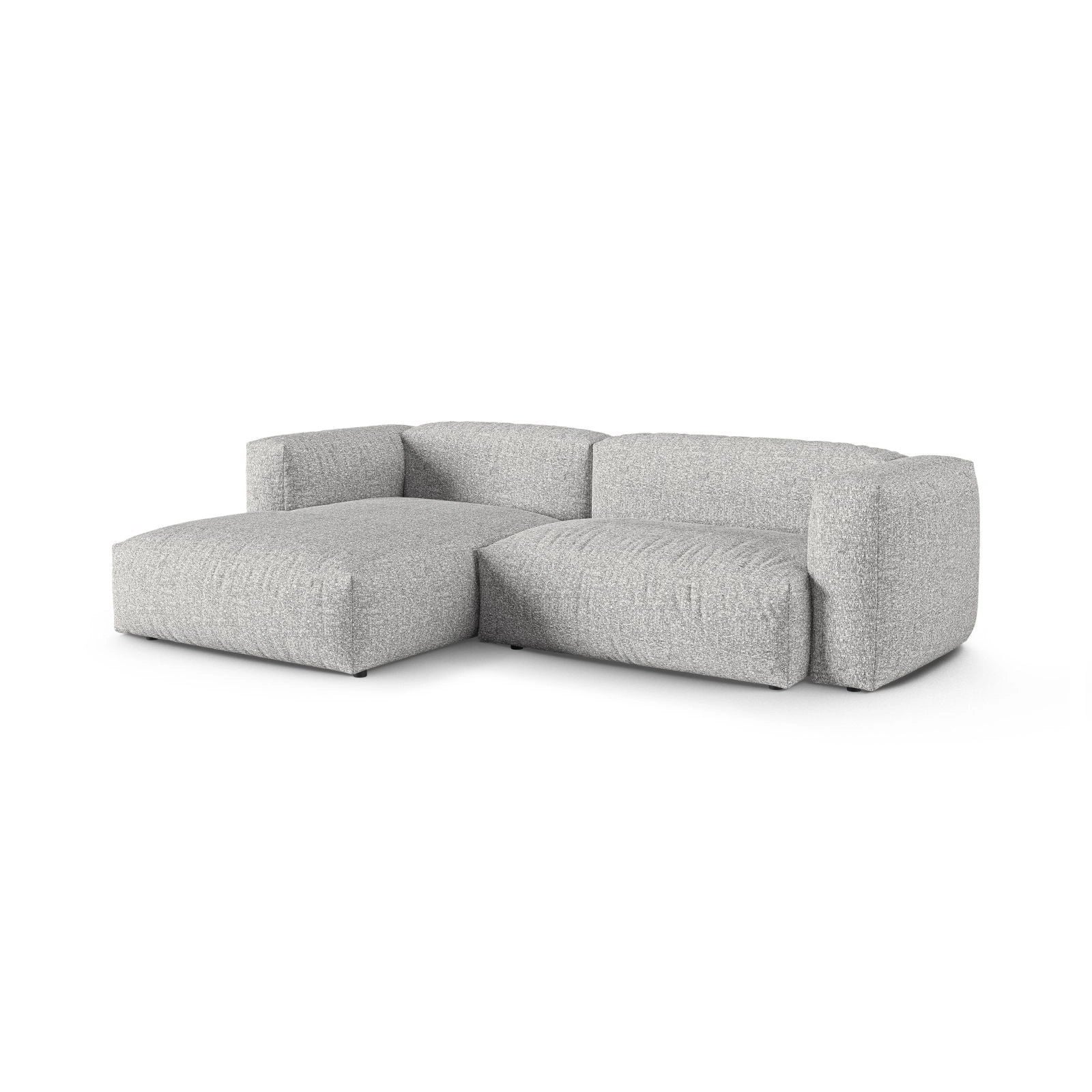 Martina modulares Ecksofa, Linke Seite, Sitztiefe 90 cm, aus Samt, Cord, Boucle oder Strukturstoff, 280x176 cm - Image 117