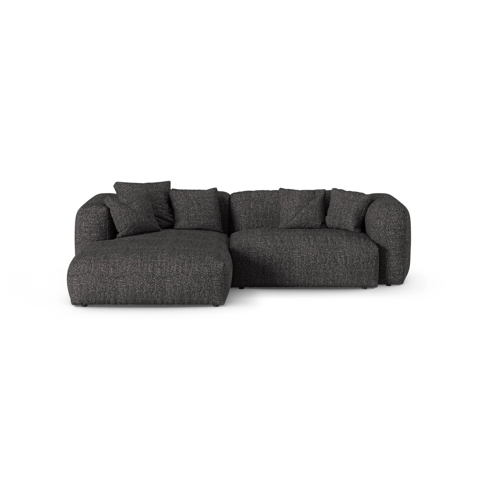Martina modulares Ecksofa, Linke Seite, Sitztiefe 90 cm, aus Samt, Cord, Boucle oder Strukturstoff, 280x176 cm - Image 121