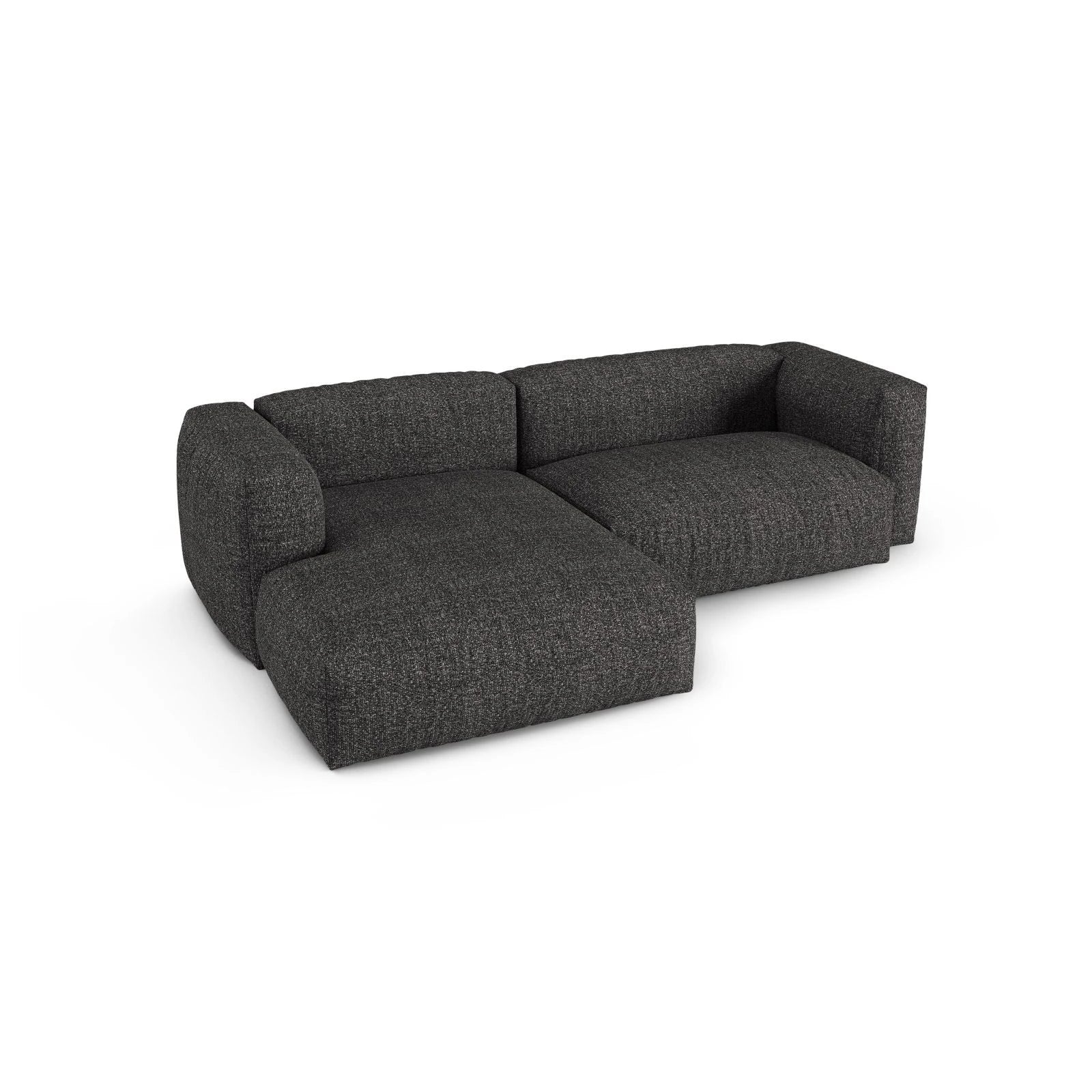 Martina modulares Ecksofa, Linke Seite, Sitztiefe 90 cm, aus Samt, Cord, Boucle oder Strukturstoff, 280x176 cm - Image 124
