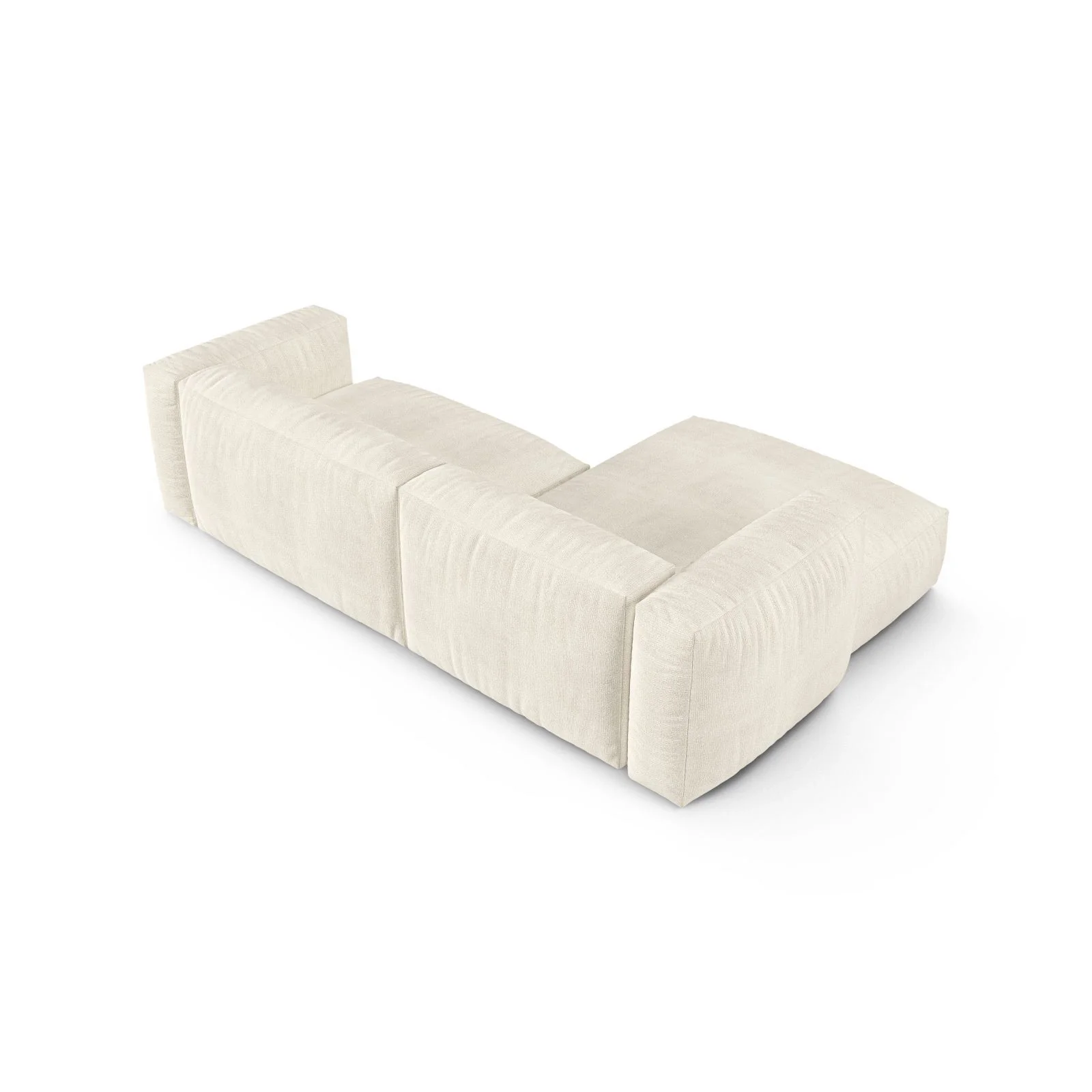 Martina modulares Ecksofa, Linke Seite, Sitztiefe 90 cm, aus Samt, Cord, Boucle oder Strukturstoff, 280x176 cm - Image 143