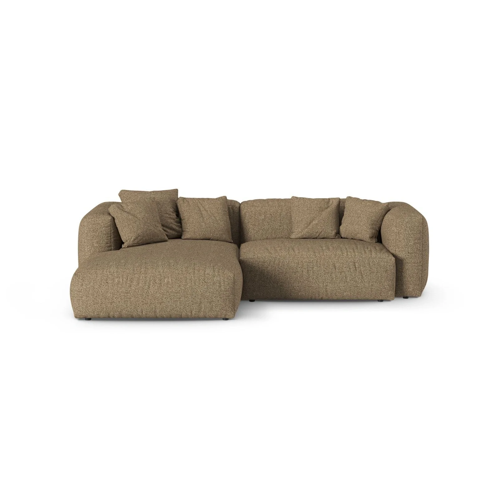 Martina modulares Ecksofa, Linke Seite, Sitztiefe 90 cm, aus Samt, Cord, Boucle oder Strukturstoff, 280x176 cm - Image 145