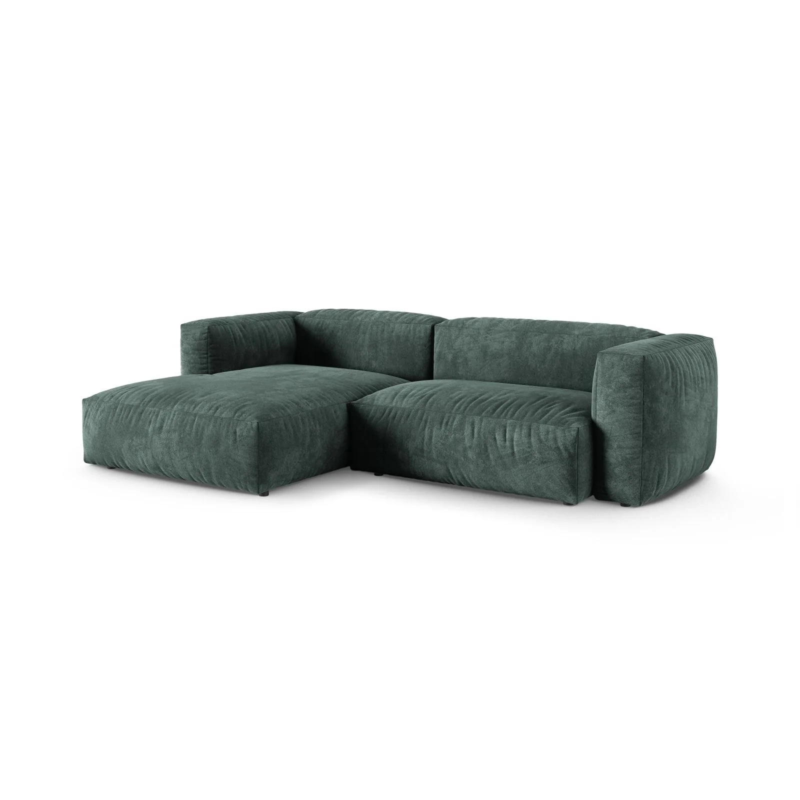 Martina modulares Ecksofa, Linke Seite, Sitztiefe 90 cm, aus Samt, Cord, Boucle oder Strukturstoff, 280x176 cm - Image 21