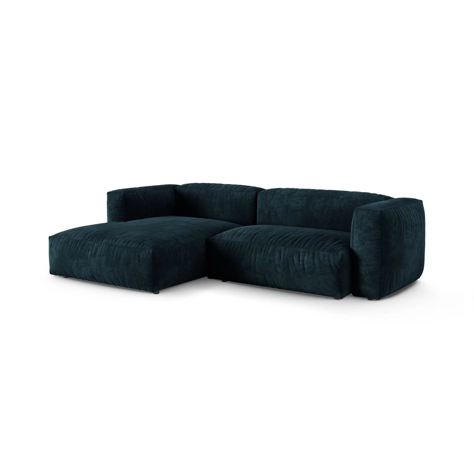 Martina modulares Ecksofa, Linke Seite, Sitztiefe 90 cm, aus Samt, Cord, Boucle oder Strukturstoff, 280x176 cm - Image 27