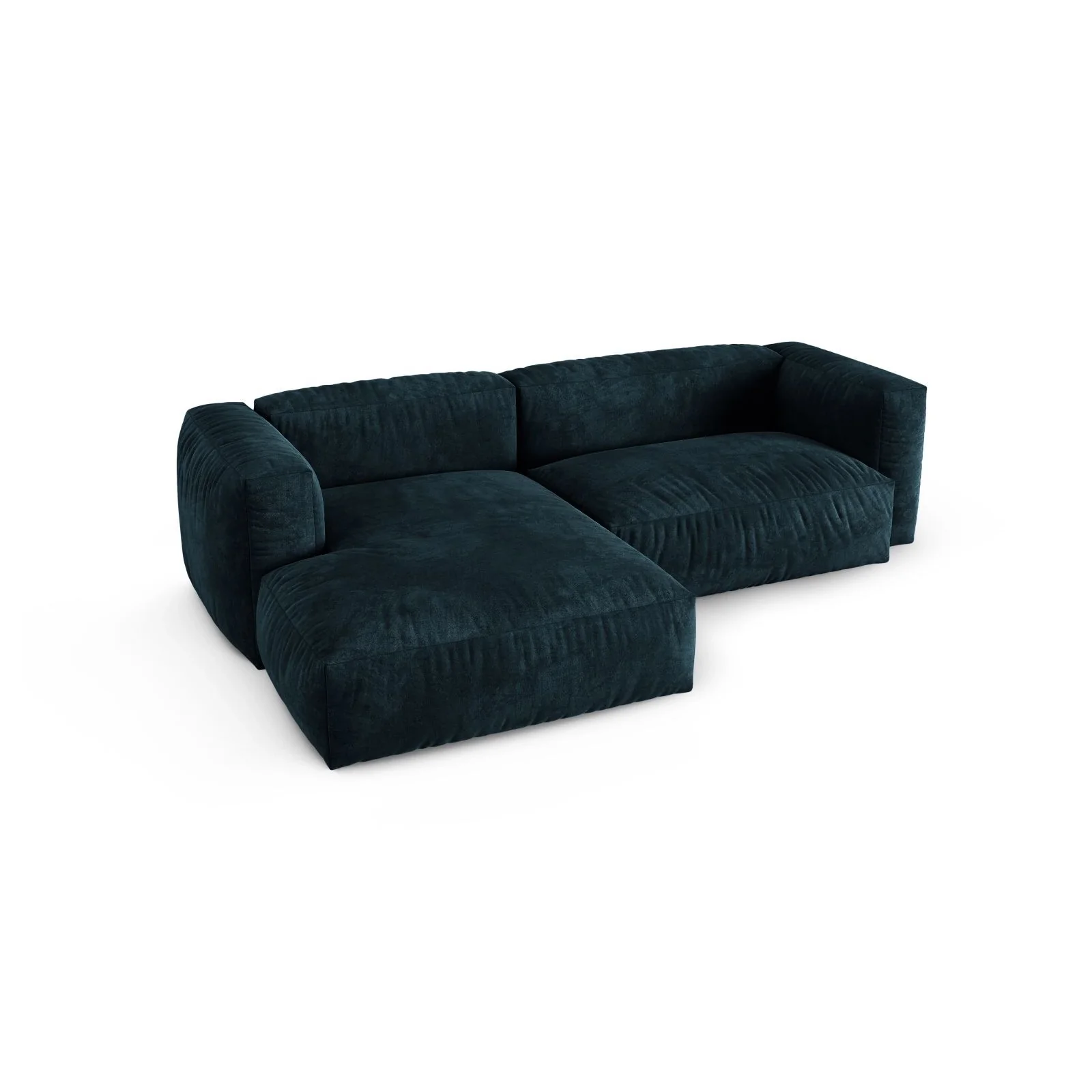 Martina modulares Ecksofa, Linke Seite, Sitztiefe 90 cm, aus Samt, Cord, Boucle oder Strukturstoff, 280x176 cm - Image 28