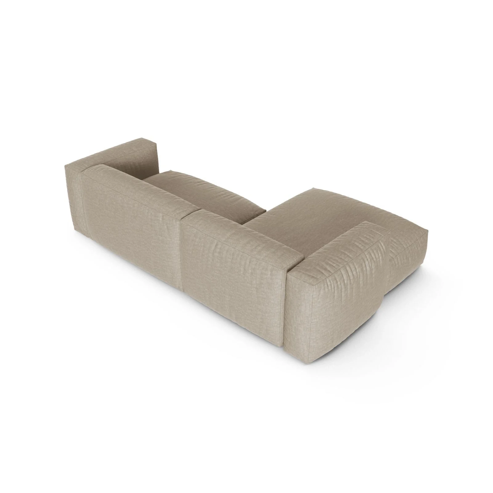 Martina modulares Ecksofa, Linke Seite, Sitztiefe 90 cm, aus Samt, Cord, Boucle oder Strukturstoff, 280x176 cm - Image 41