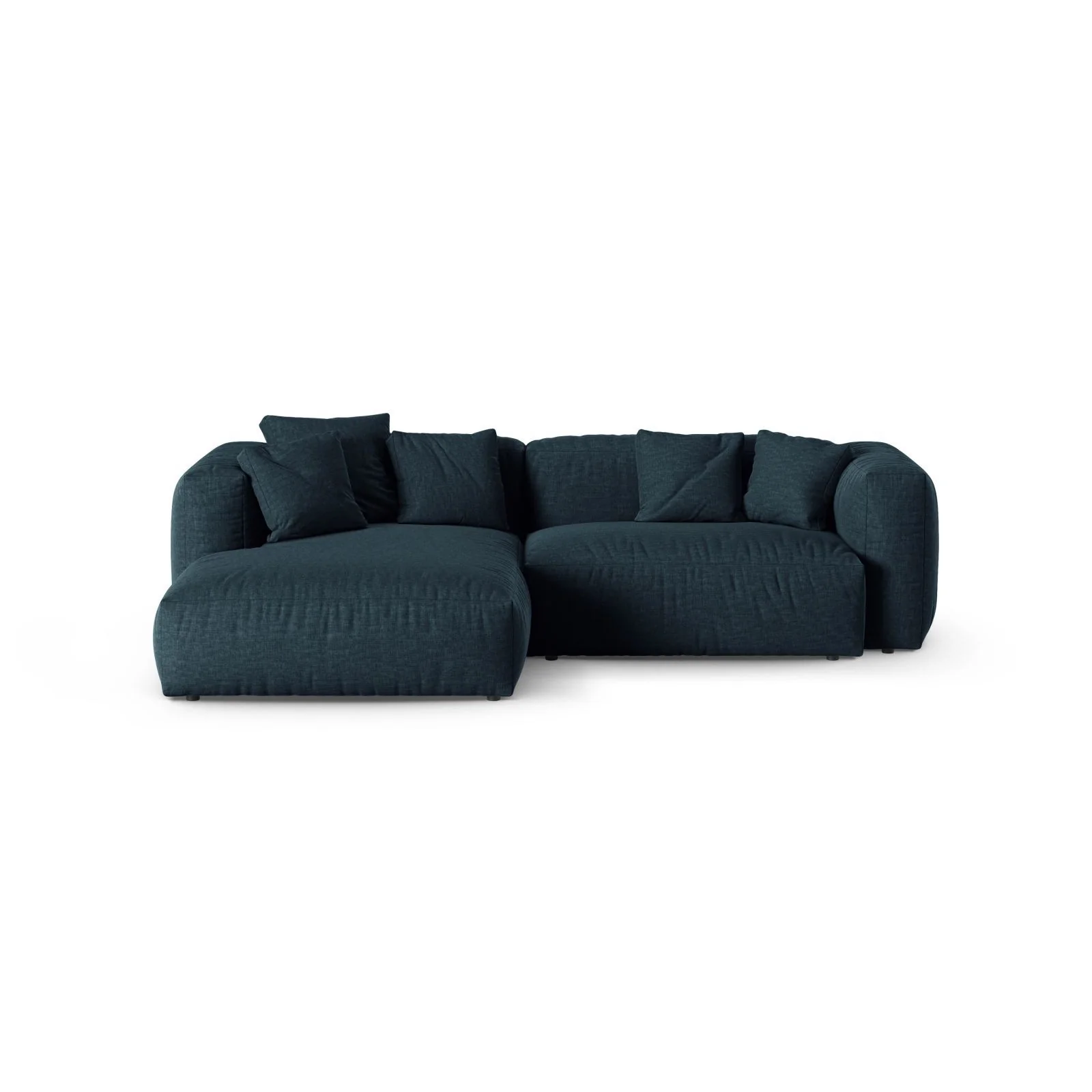 Martina modulares Ecksofa, Linke Seite, Sitztiefe 90 cm, aus Samt, Cord, Boucle oder Strukturstoff, 280x176 cm - Image 49