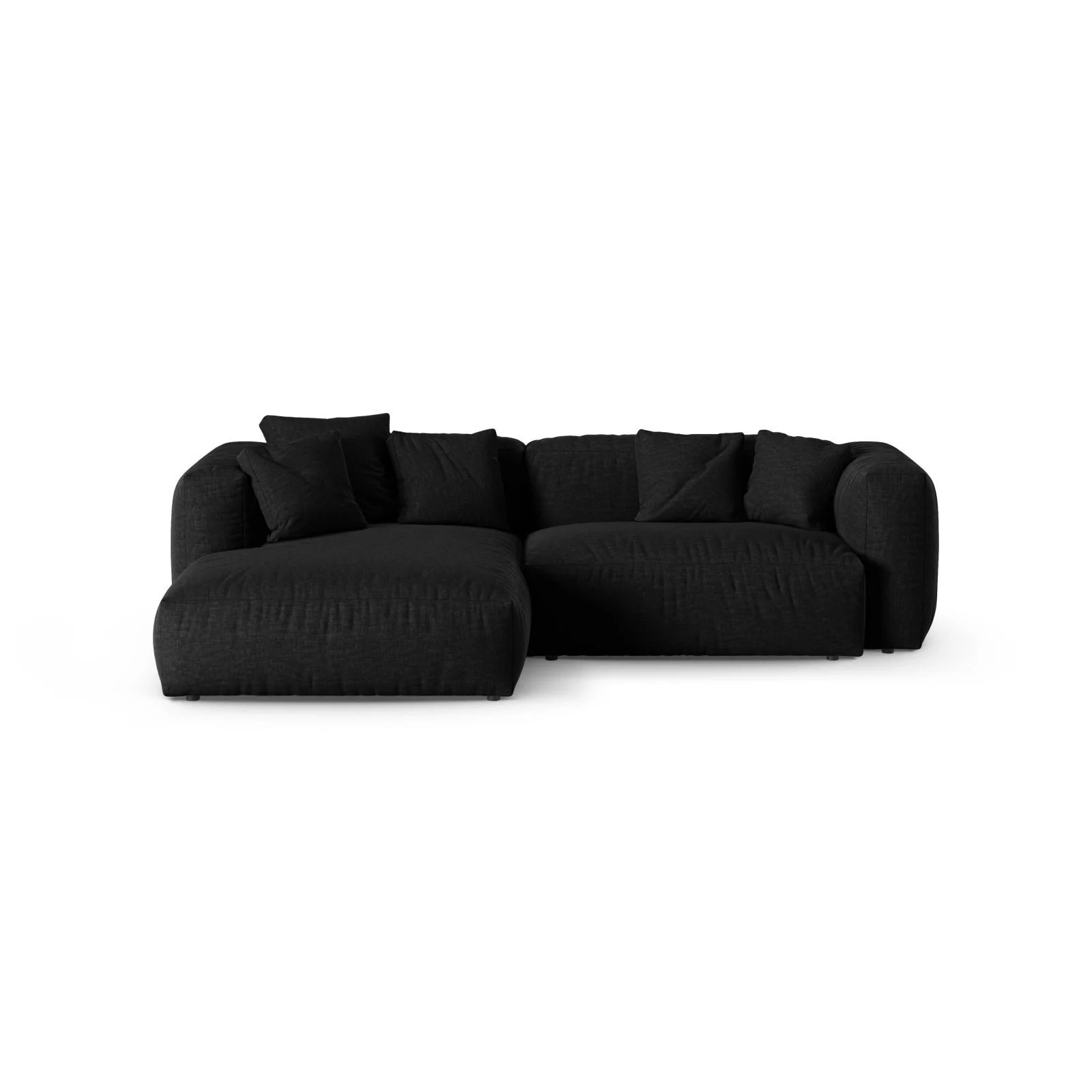 Martina modulares Ecksofa, Linke Seite, Sitztiefe 90 cm, aus Samt, Cord, Boucle oder Strukturstoff, 280x176 cm - Image 55