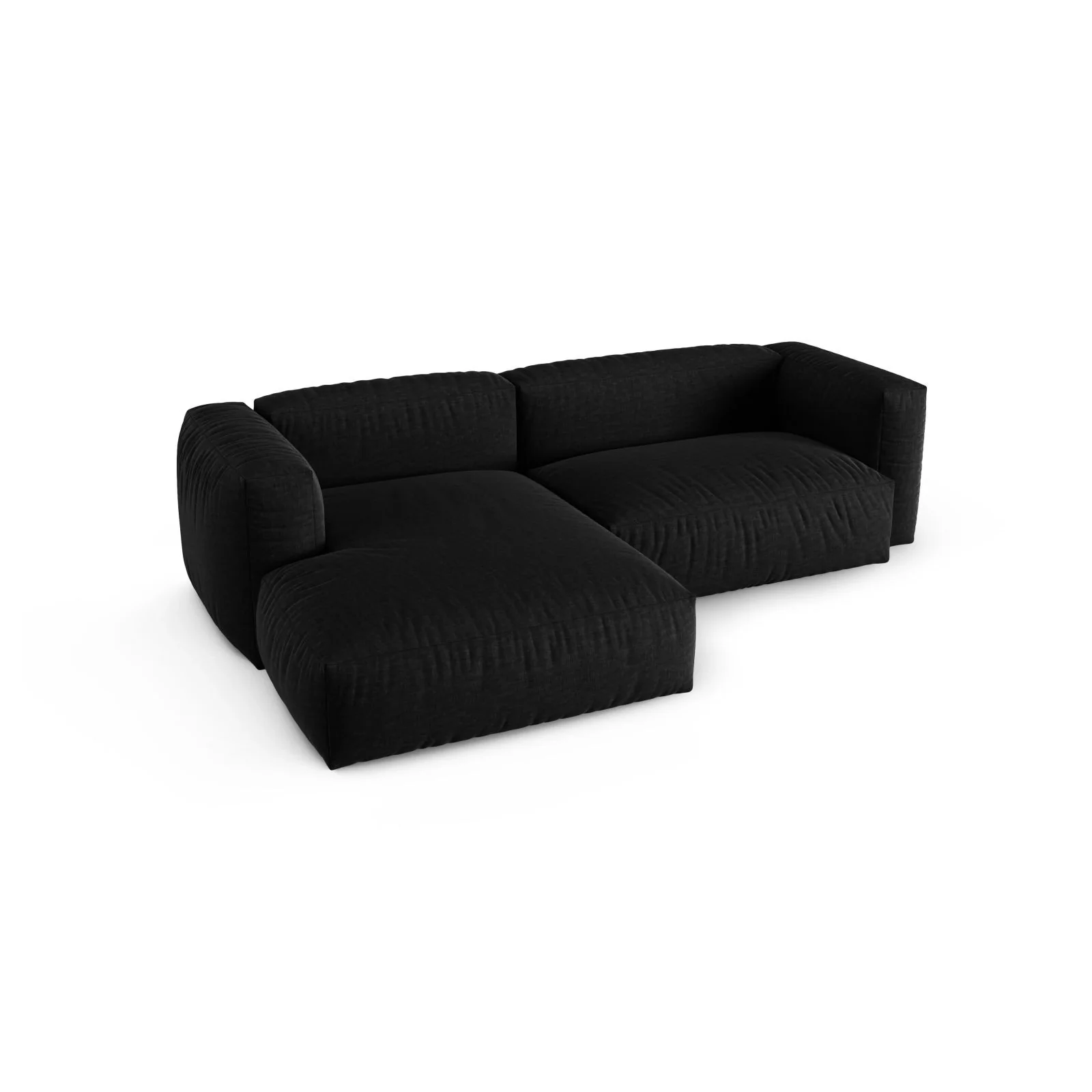 Martina modulares Ecksofa, Linke Seite, Sitztiefe 90 cm, aus Samt, Cord, Boucle oder Strukturstoff, 280x176 cm - Image 58