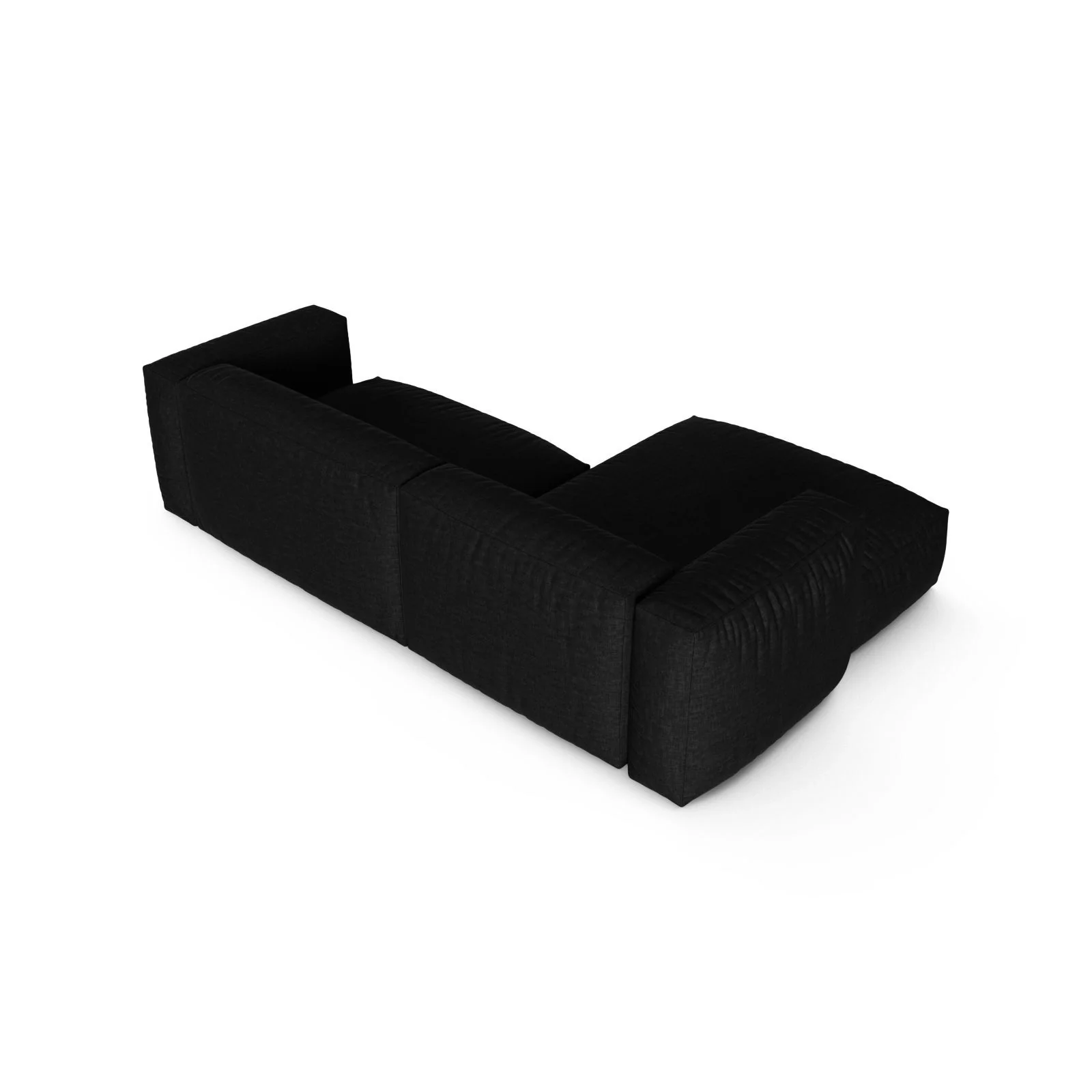 Martina modulares Ecksofa, Linke Seite, Sitztiefe 90 cm, aus Samt, Cord, Boucle oder Strukturstoff, 280x176 cm - Image 59