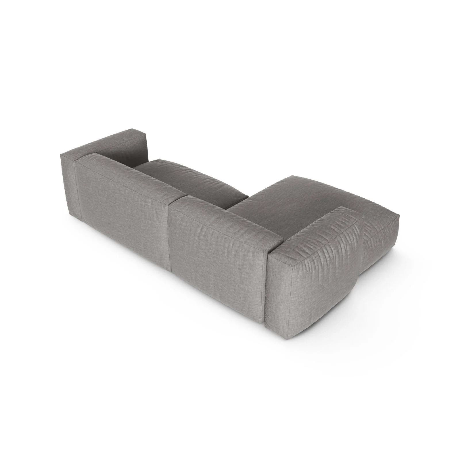 Martina modulares Ecksofa, Linke Seite, Sitztiefe 90 cm, aus Samt, Cord, Boucle oder Strukturstoff, 280x176 cm - Image 65