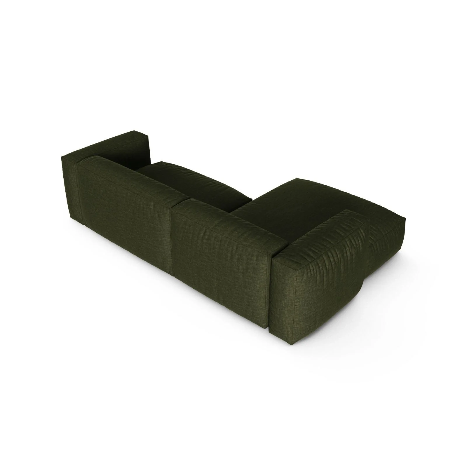 Martina modulares Ecksofa, Linke Seite, Sitztiefe 90 cm, aus Samt, Cord, Boucle oder Strukturstoff, 280x176 cm - Image 71