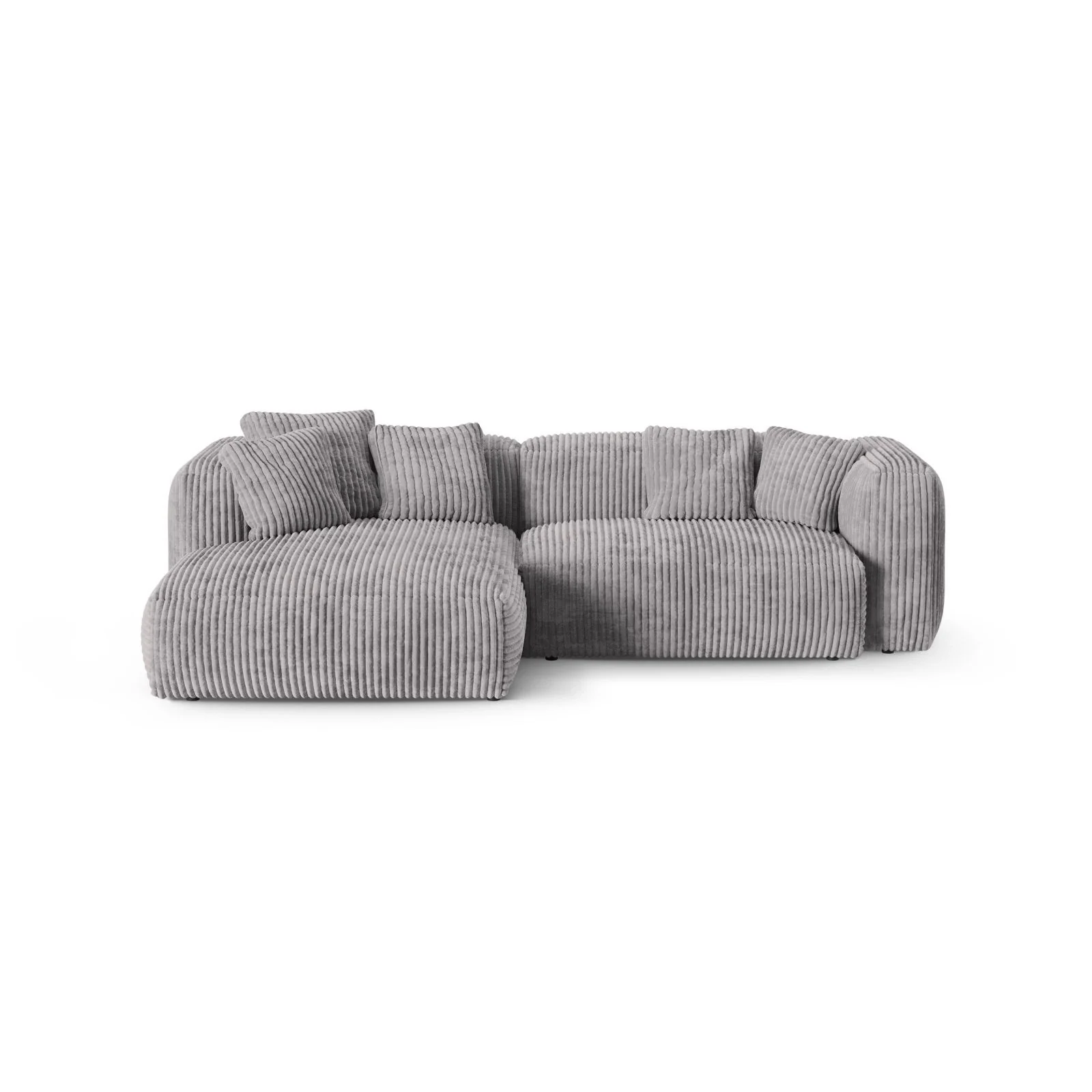 Martina modulares Ecksofa, Linke Seite, Sitztiefe 90 cm, aus Samt, Cord, Boucle oder Strukturstoff, 280x176 cm - Image 97