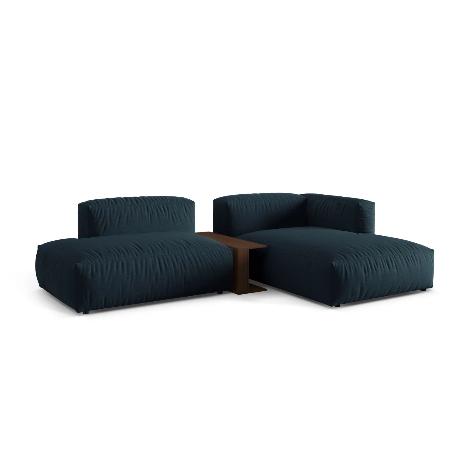 Martina modulares Ecksofa, Rechte Seite, aus Samt, Cord oder Strukturstoff, 285x176 cm - Image 51