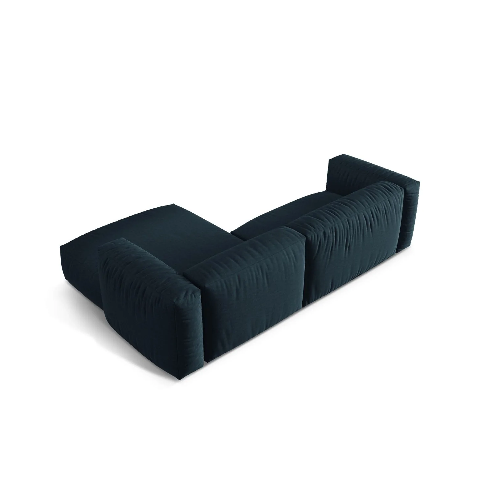 Martina modulares Ecksofa, Rechte Seite, Sitztiefe 76 cm, aus Samt, Cord, Boucle oder Strukturstoff, 280x176 cm - Image 53
