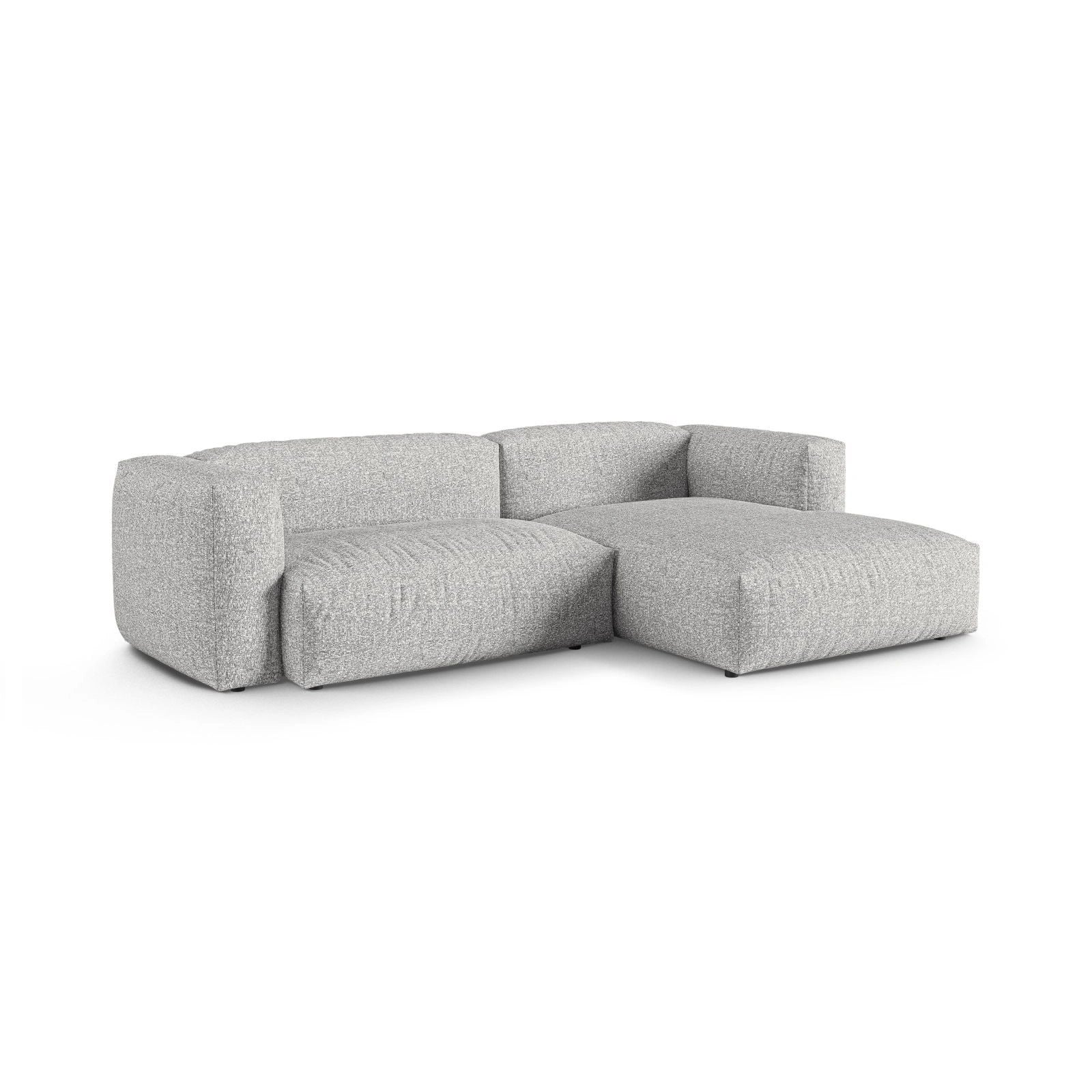 Martina modulares Ecksofa, Rechte Seite, Sitztiefe 90 cm, aus Samt, Cord, Boucle oder Strukturstoff, 280x176 cm - Image 117