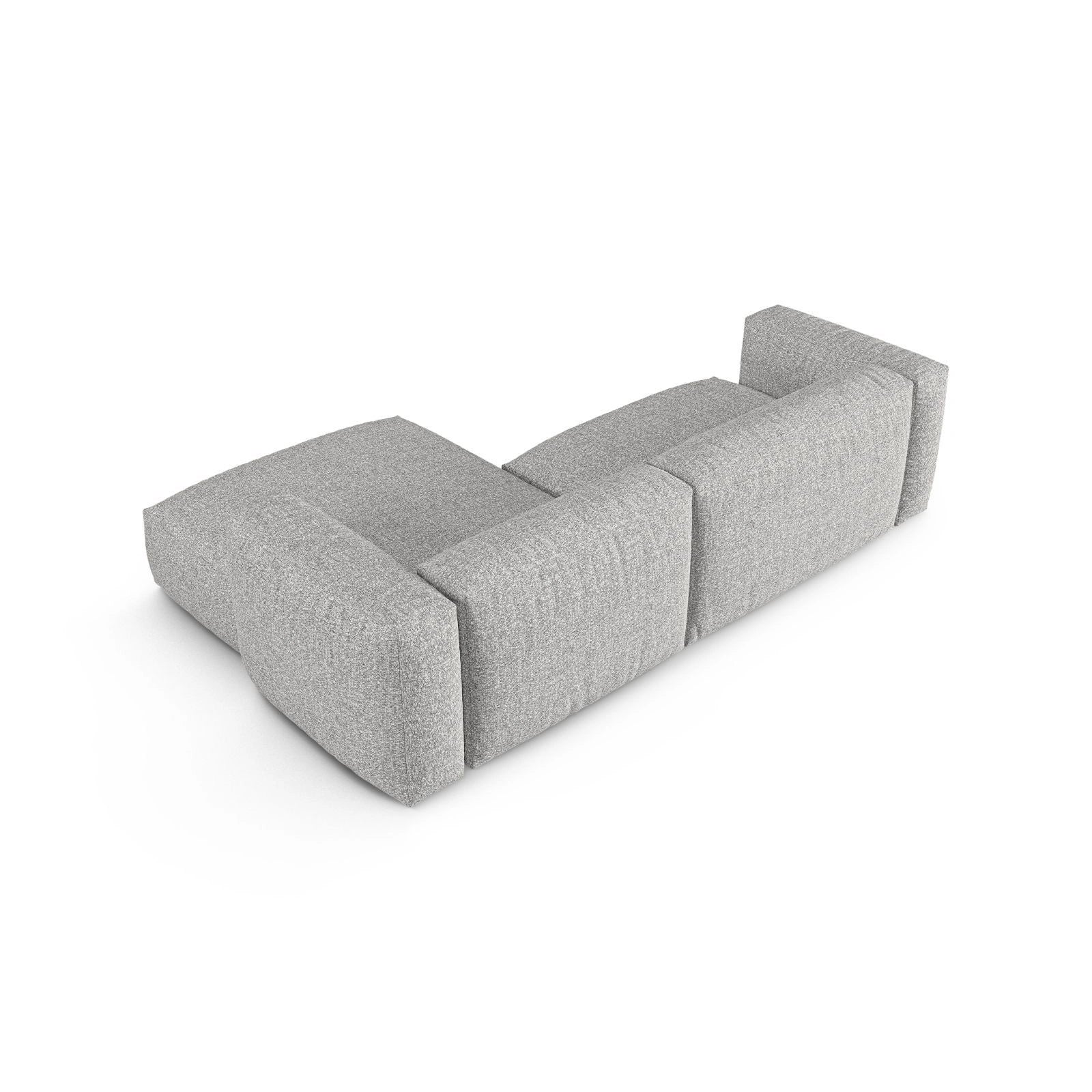 Martina modulares Ecksofa, Rechte Seite, Sitztiefe 90 cm, aus Samt, Cord, Boucle oder Strukturstoff, 280x176 cm - Image 119
