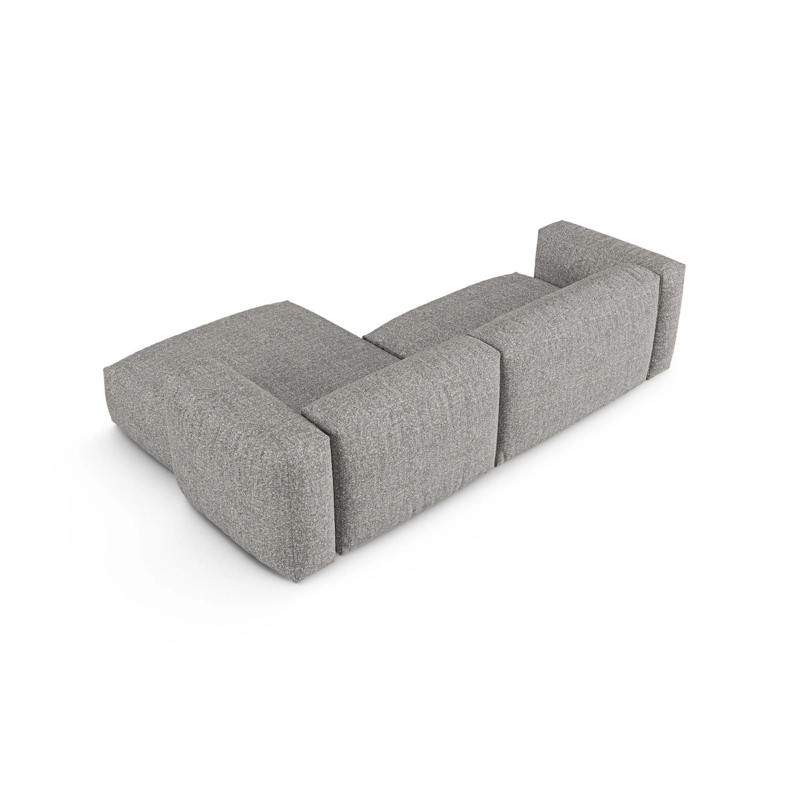 Martina modulares Ecksofa, Rechte Seite, Sitztiefe 90 cm, aus Samt, Cord, Boucle oder Strukturstoff, 280x176 cm - Image 131